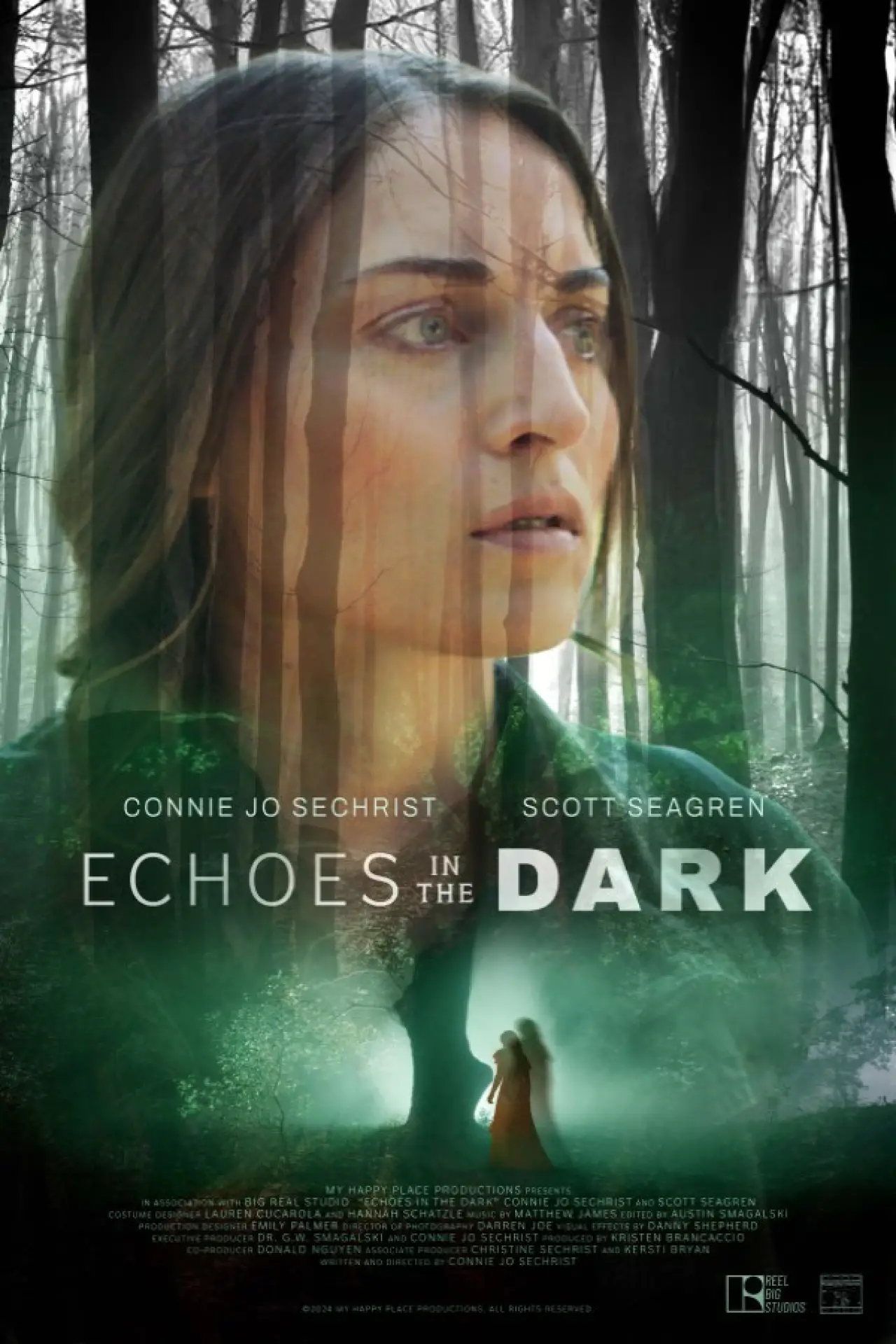 Plakat filmowy "Echoes in the Dark"