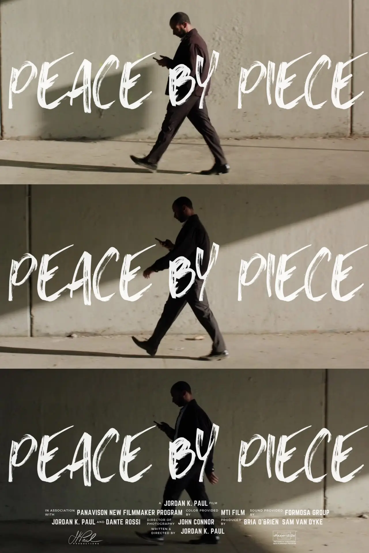 Plakat filmowy "Peace by Piece"