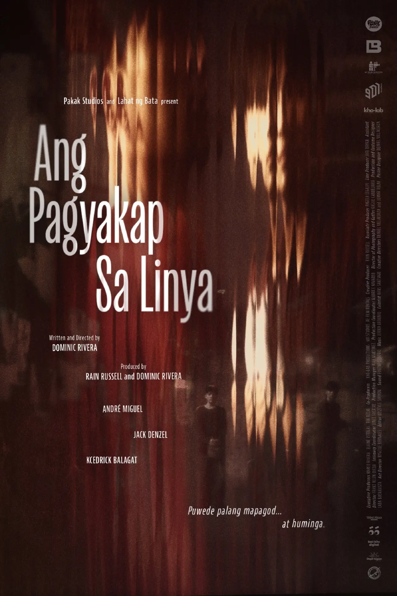 Plakat filmowy "Ang Pagyakap Sa Linya"