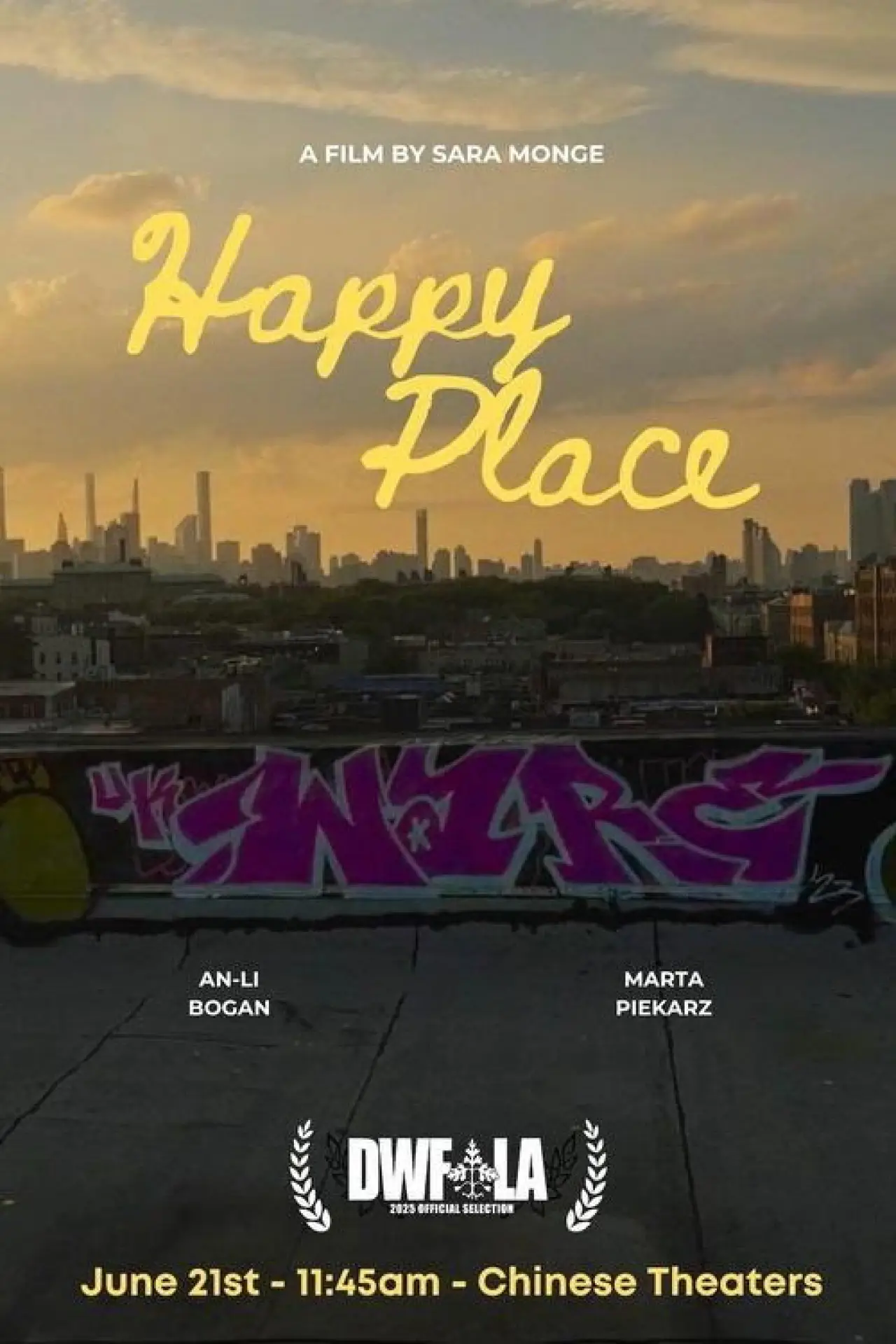 Plakat filmowy "Happy Place"