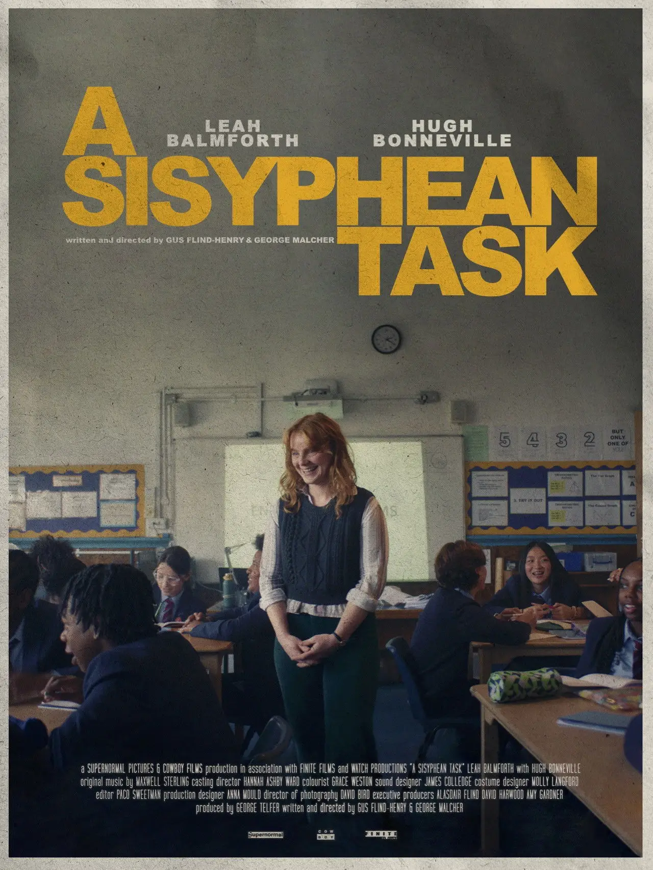 Plakat filmowy "A Sisyphean Task"