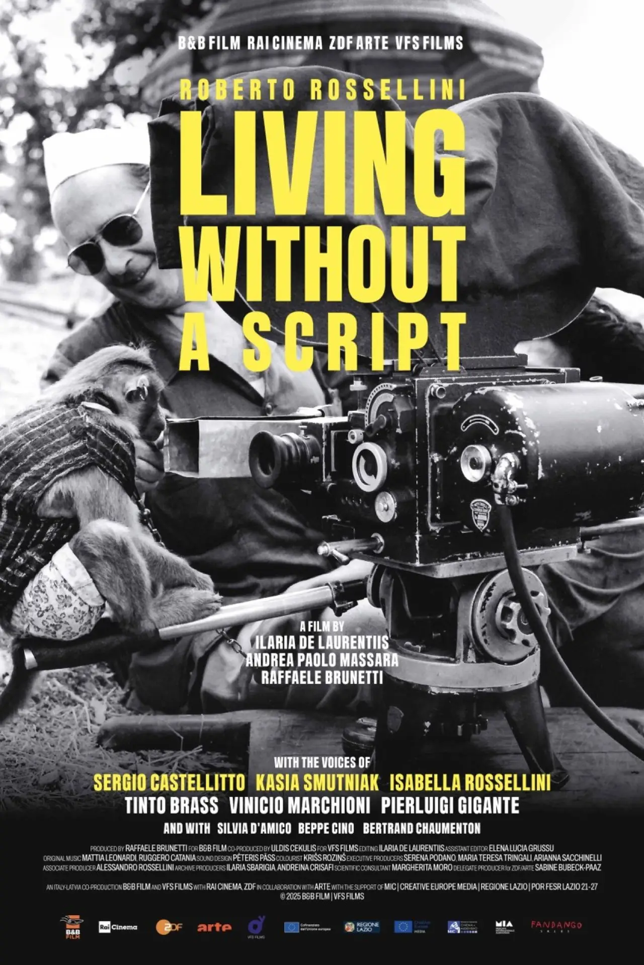 Plakat filmowy "Roberto Rossellini - Più di una vita"