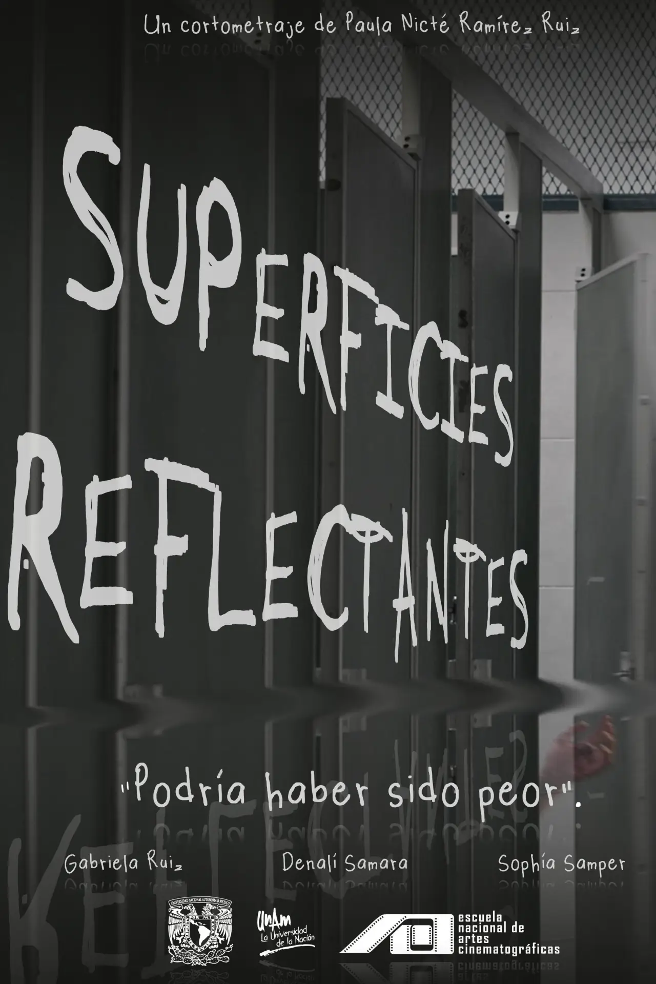 Plakat filmowy "Superficies reflectantes"