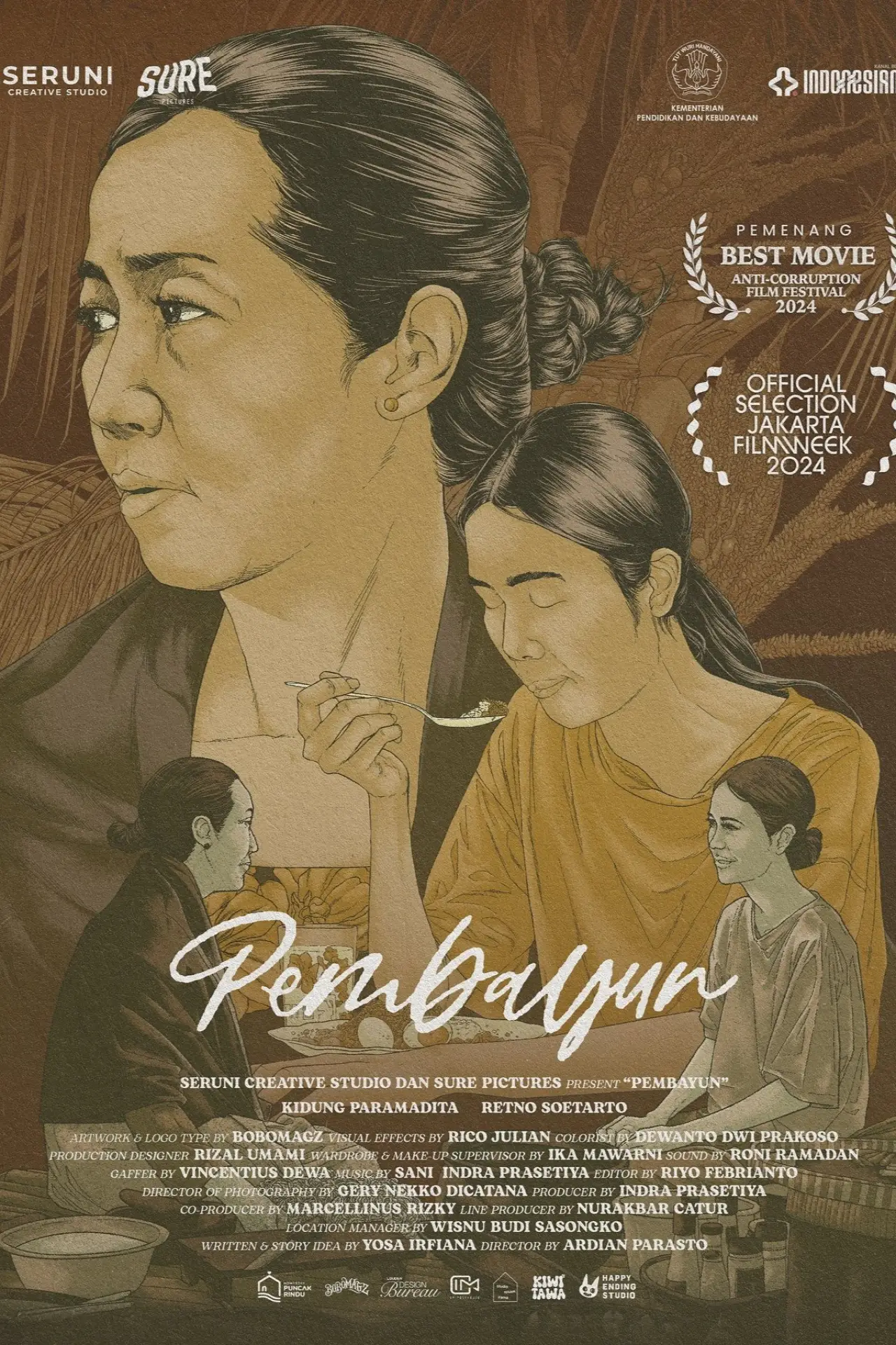 Plakat filmowy "Pembayun"