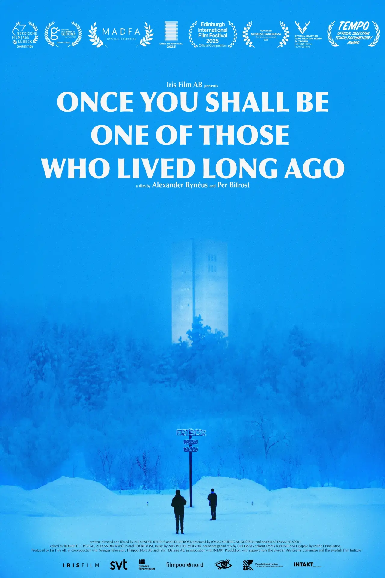 Plakat filmowy "En gång skall du vara en av dem som levat för längesen"