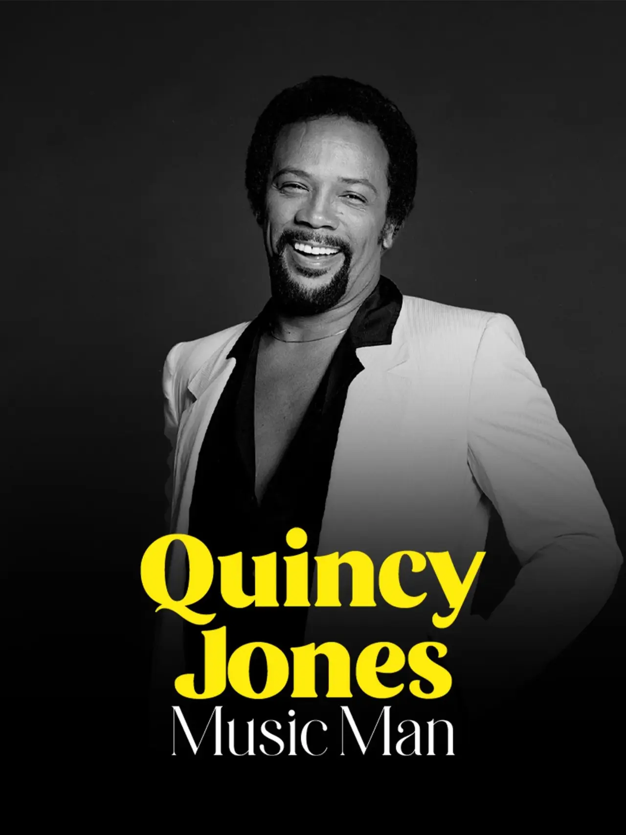 Plakat filmowy "Quincy Jones, Music Man"