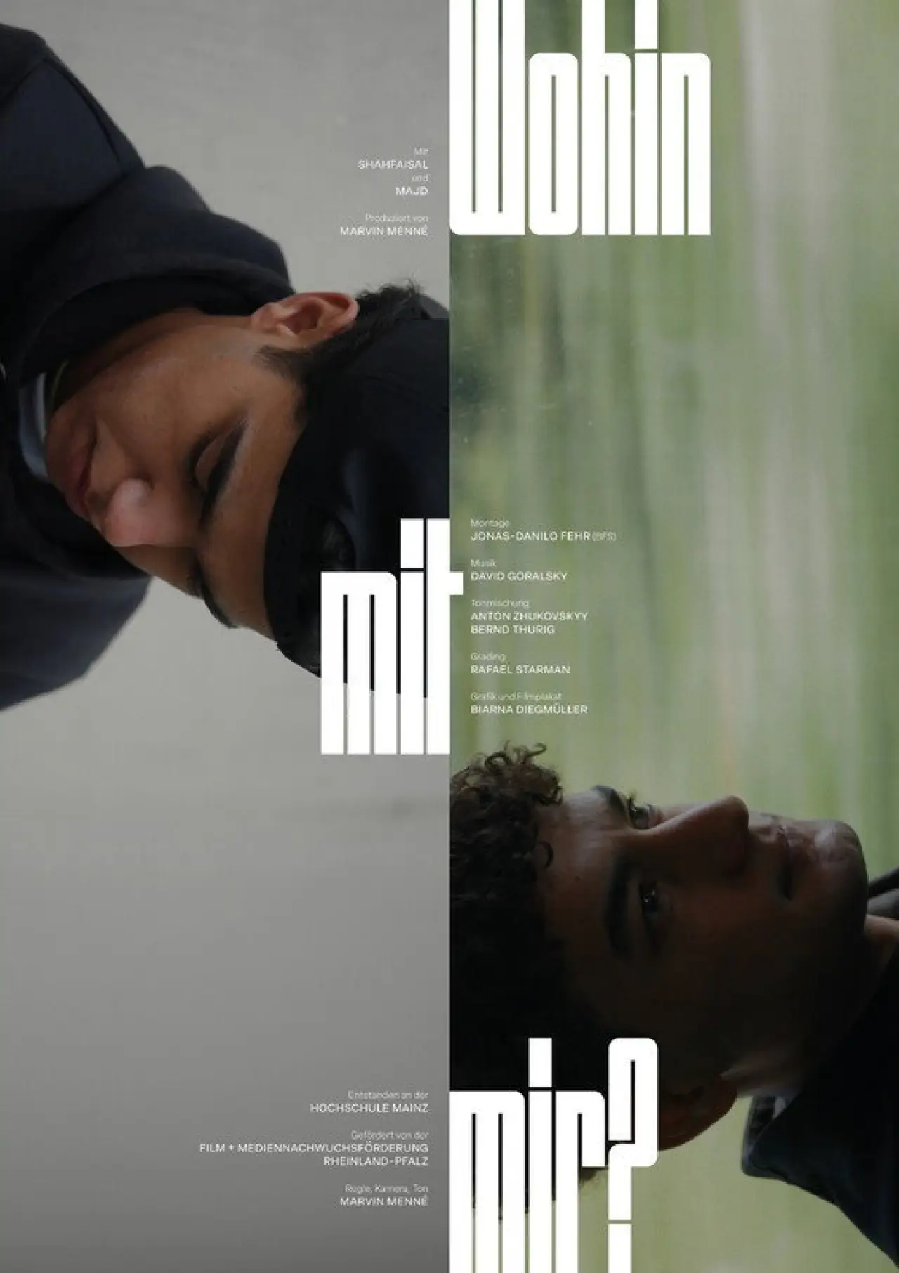 Plakat filmowy "Wohin mit mir?"
