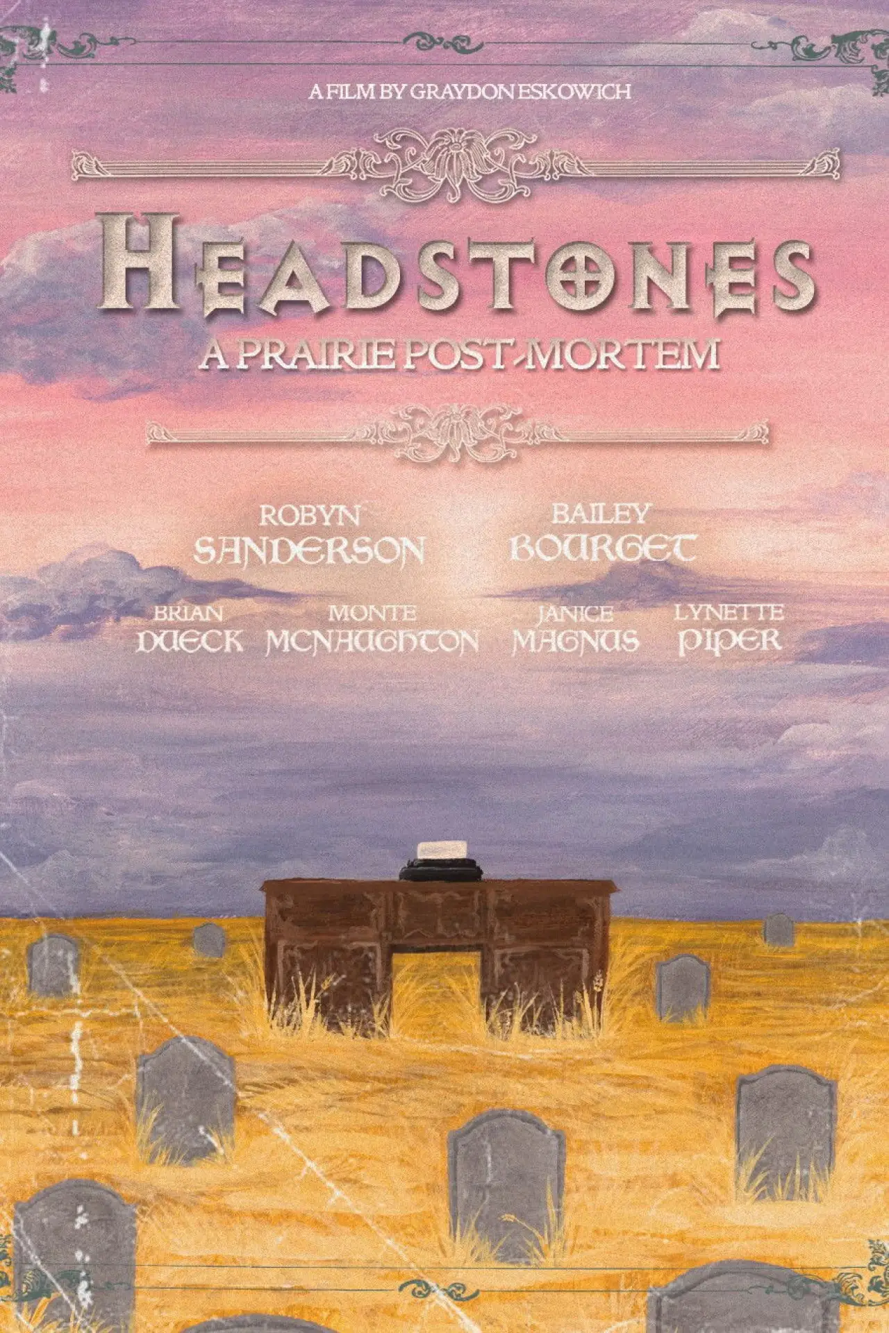 Plakat filmowy "Headstones"