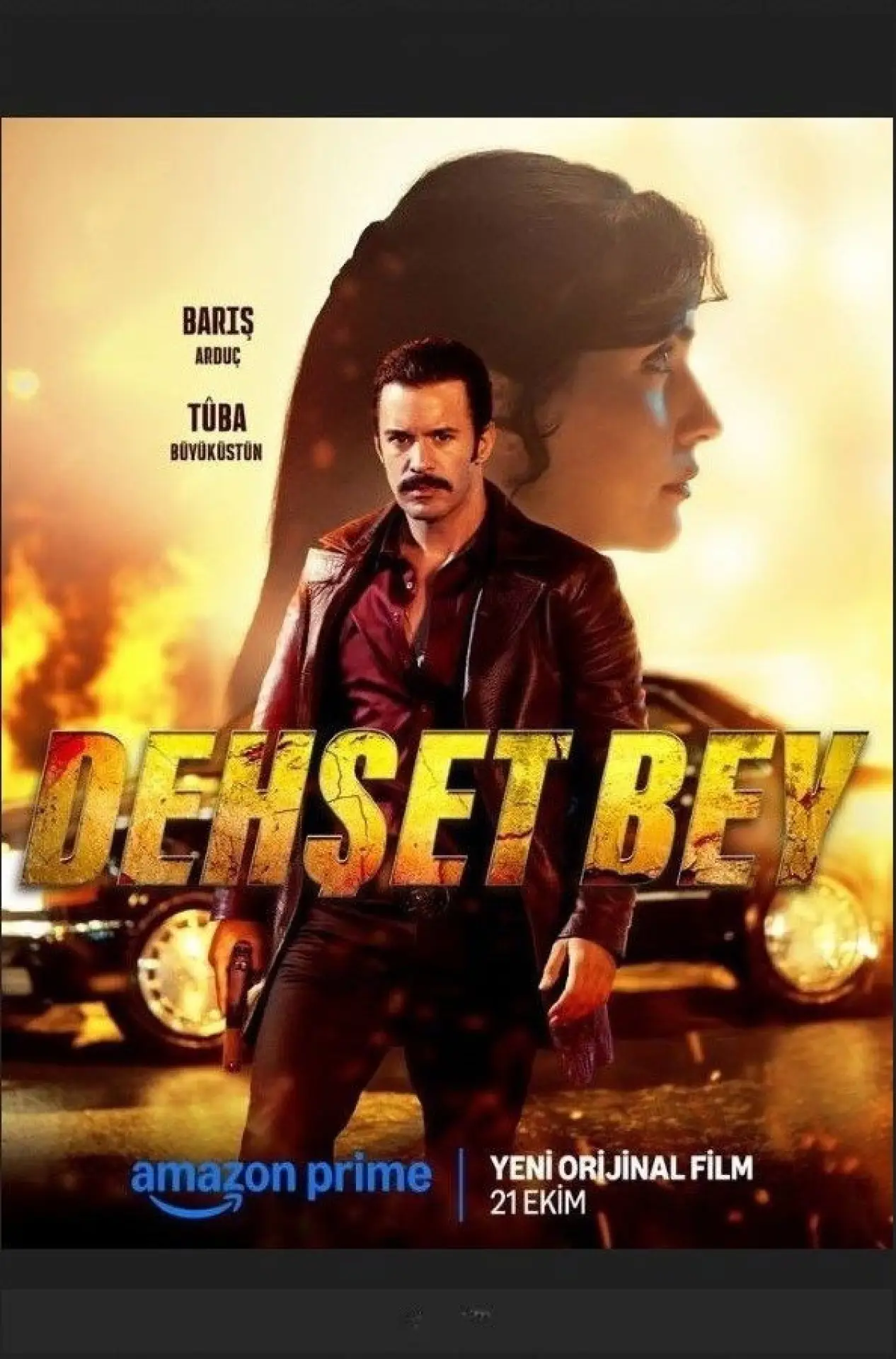 Plakat filmowy "Dehset Bey"