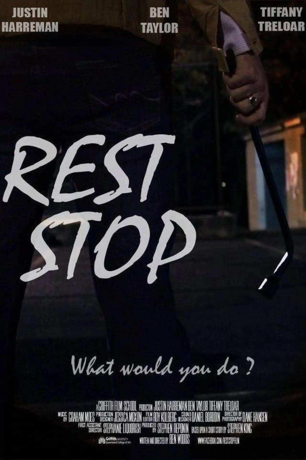 Plakat filmowy "Rest Stop"