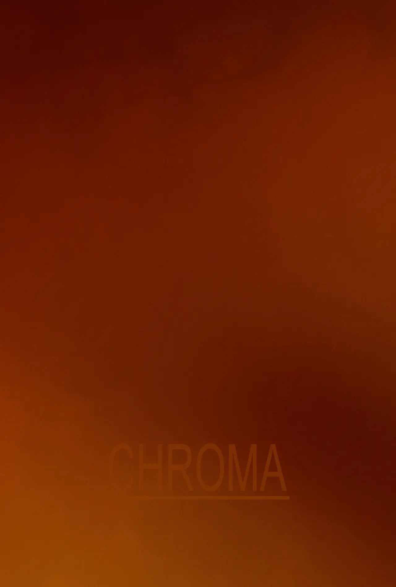 Plakat filmowy "Chroma"
