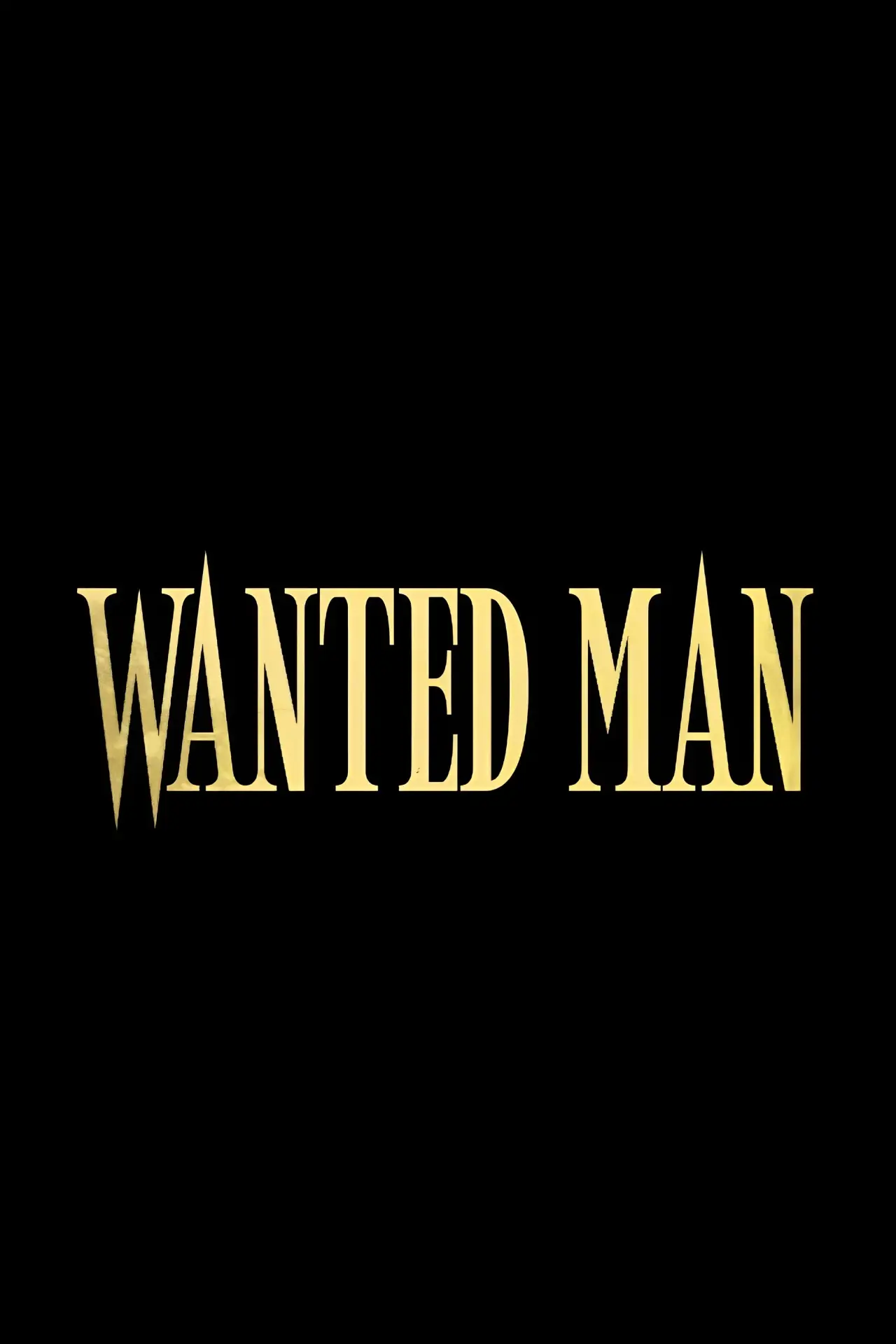 Plakat filmowy "Wanted Man"