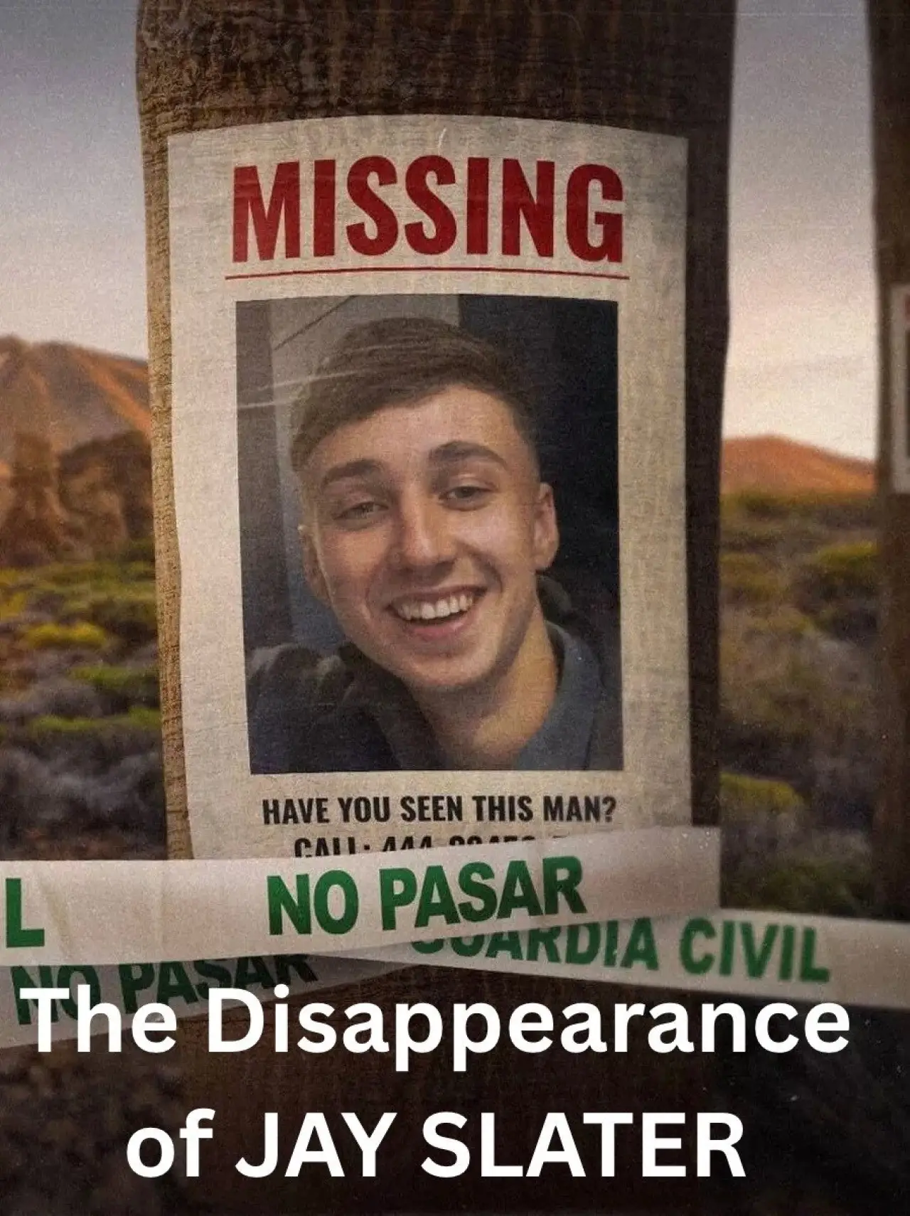 Plakat filmowy "The Disappearance of Jay Slater"
