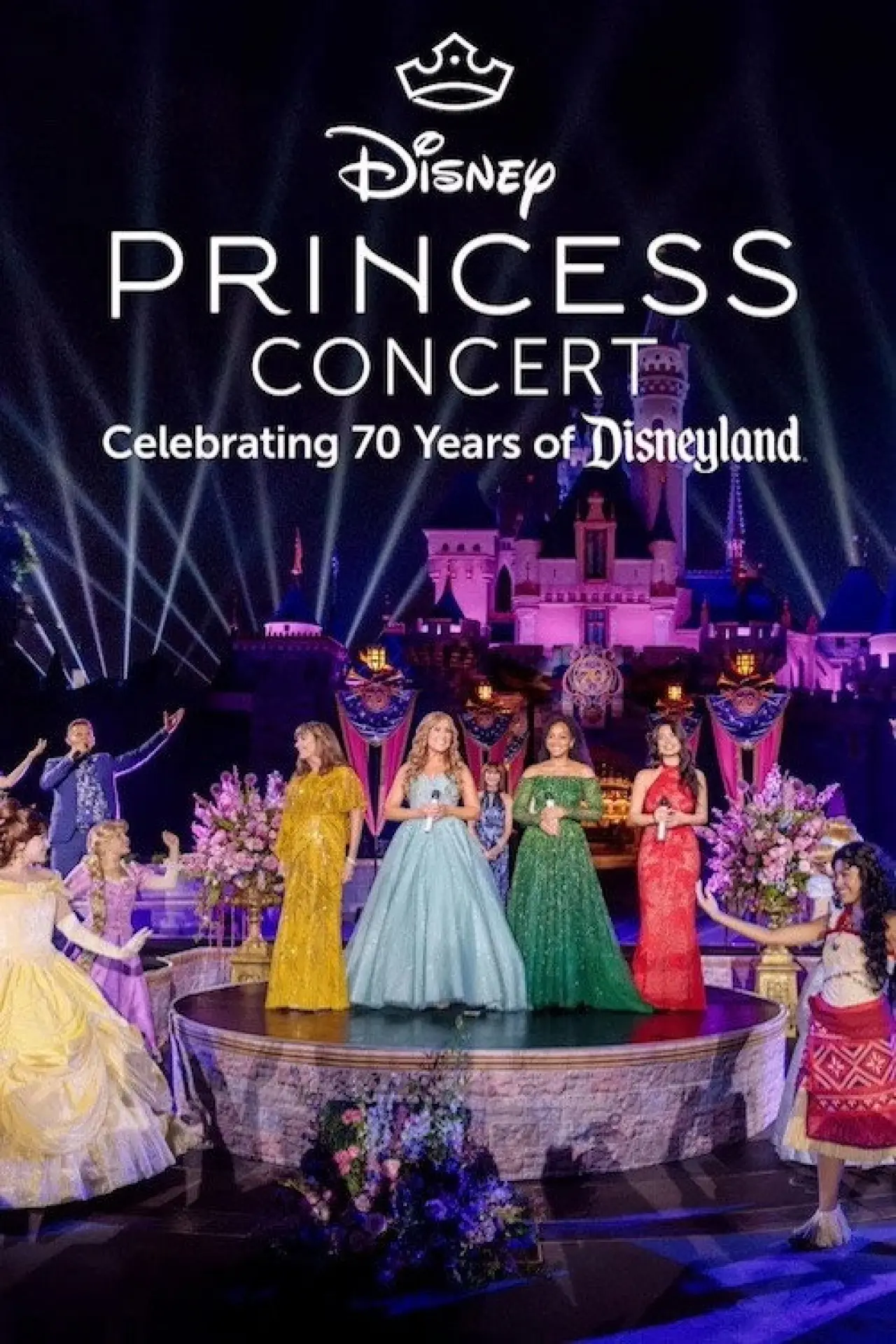 Plakat filmowy "Disney Princess Concert: Celebrating 70 Years of Disneyland"