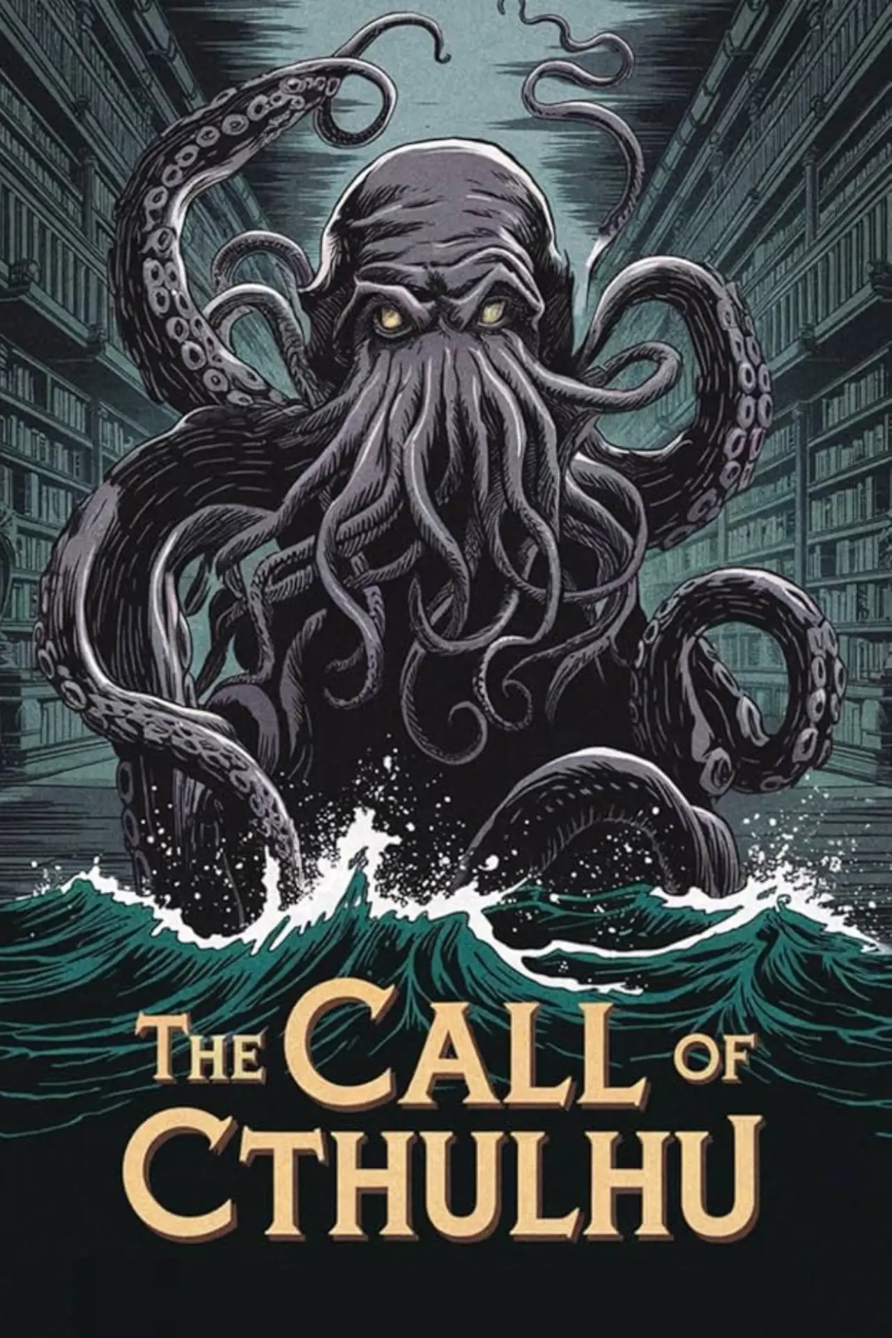 Plakat filmowy "The Call of Cthulhu"
