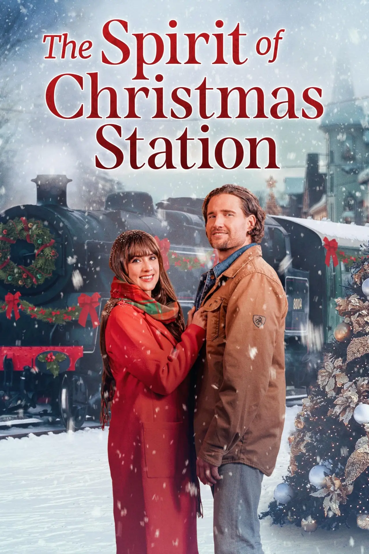Plakat filmowy "The Spirit of Christmas Station"