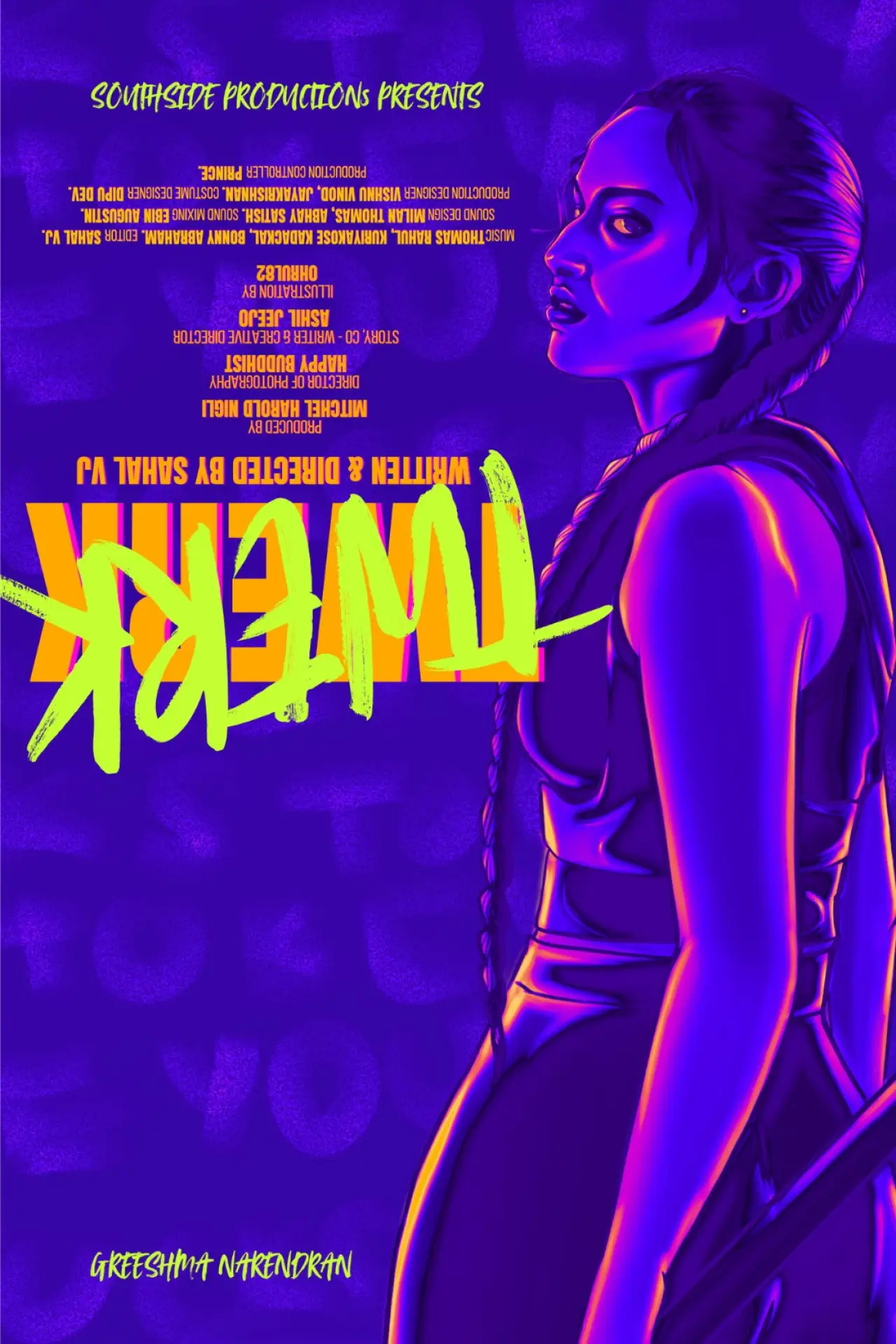 Plakat filmowy "TWERK"