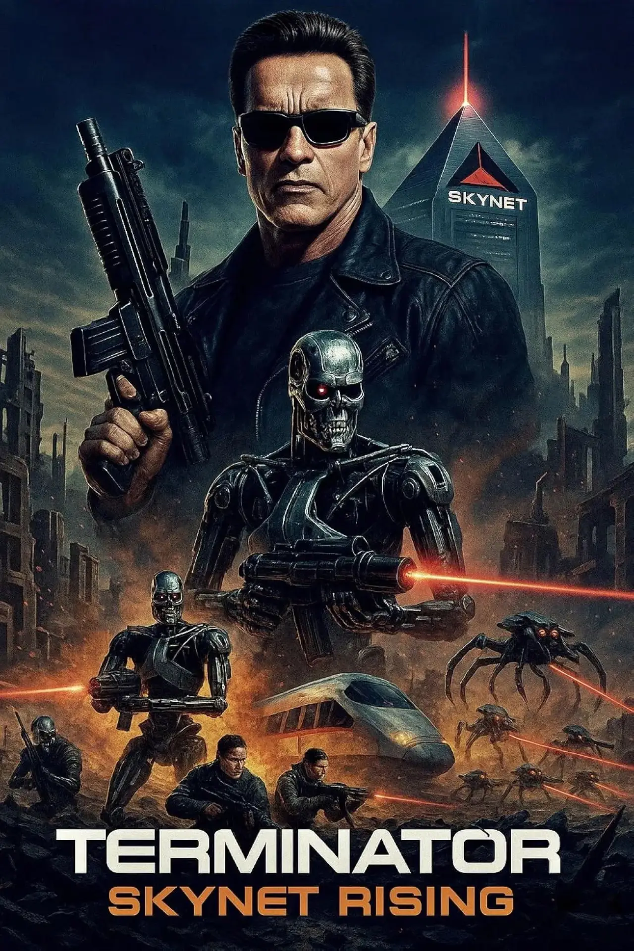 Plakat filmowy "Terminator: Skynet Rising"