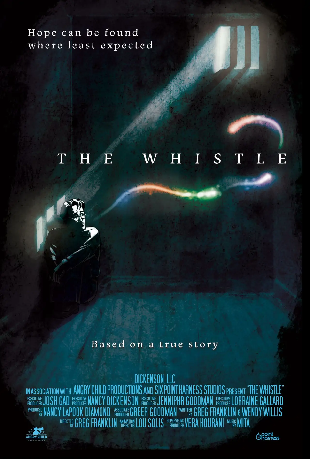 Plakat filmowy "The Whistle"