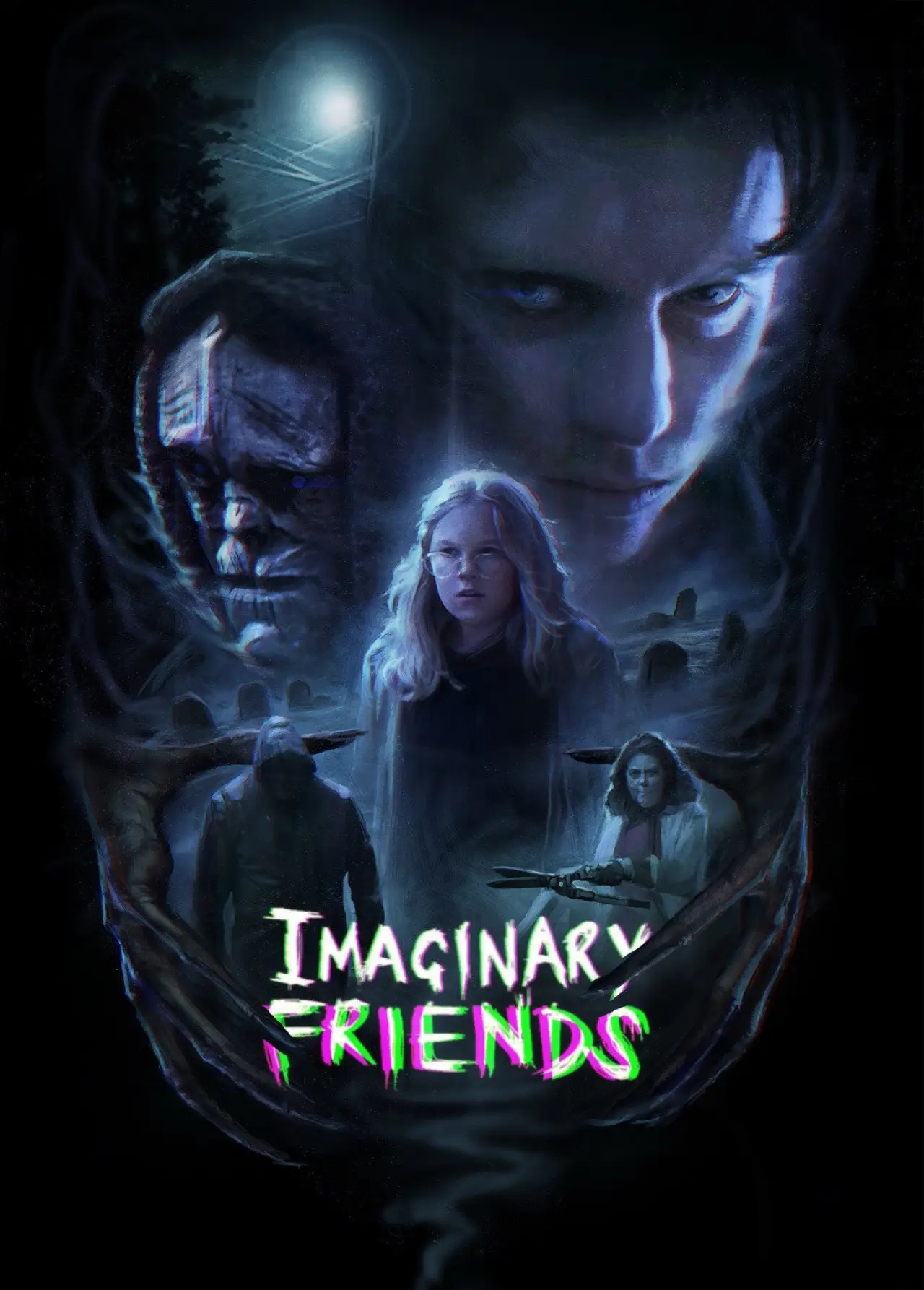 Plakat filmowy "Imaginary Friends"