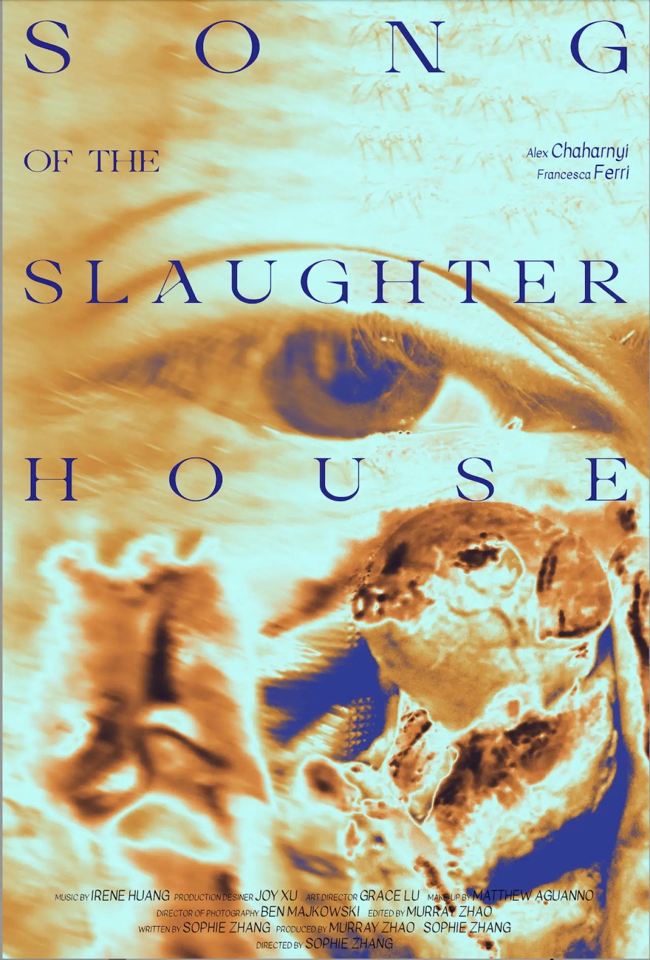 Plakat filmowy "Song of the Slaughterhouse"