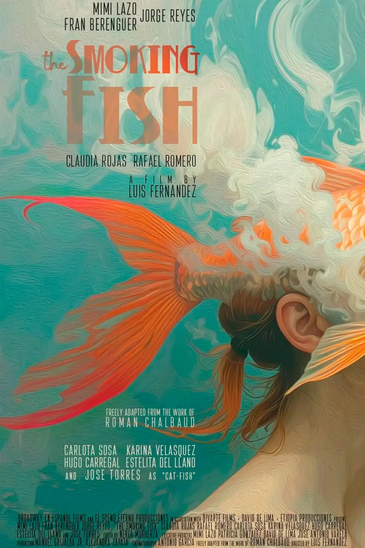 Plakat filmowy "El pez que fuma"