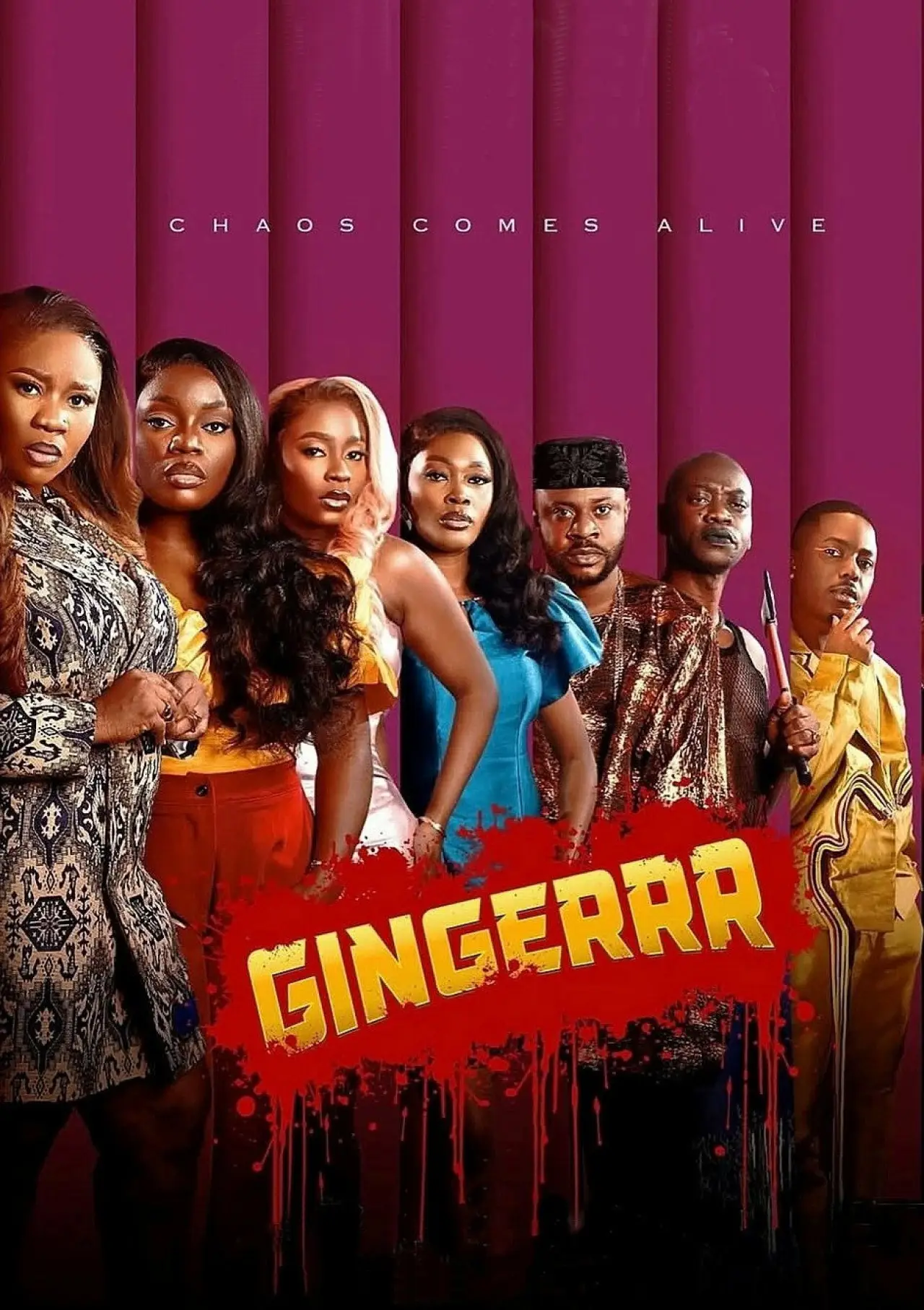 Plakat filmowy "Gingerrr"