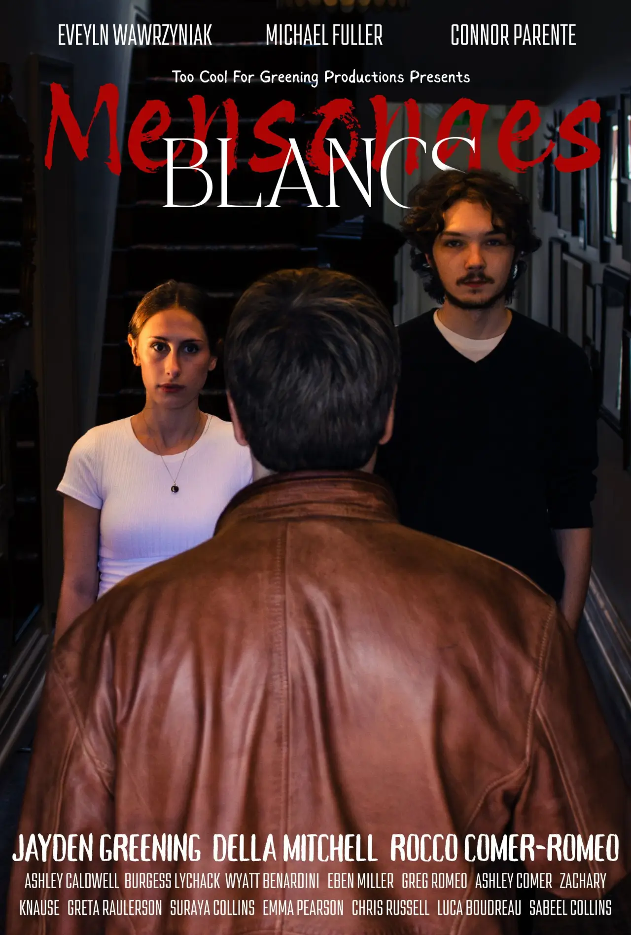 Plakat filmowy "Mensonges Blancs"
