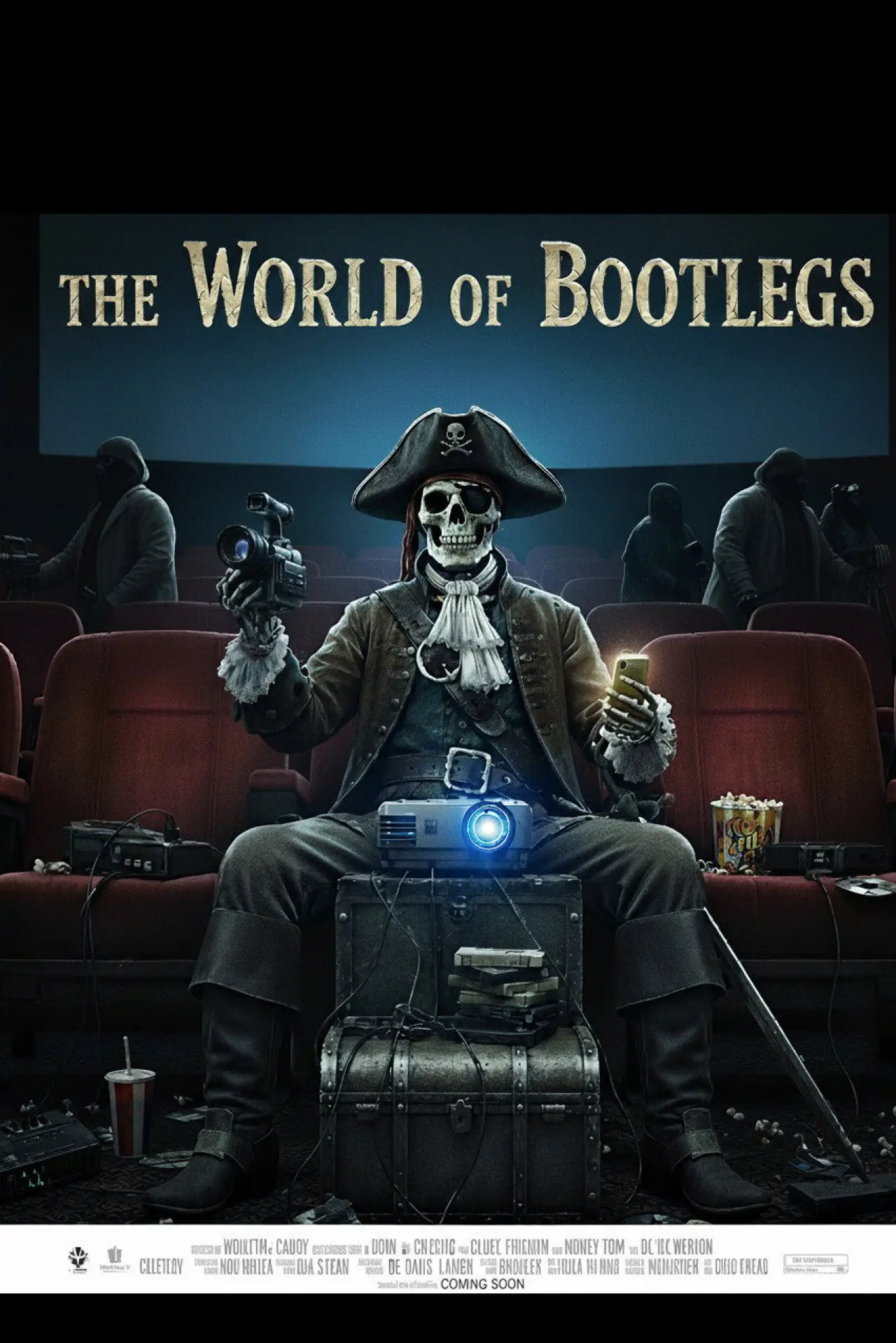 Plakat filmowy "The World Of Bootlegs"