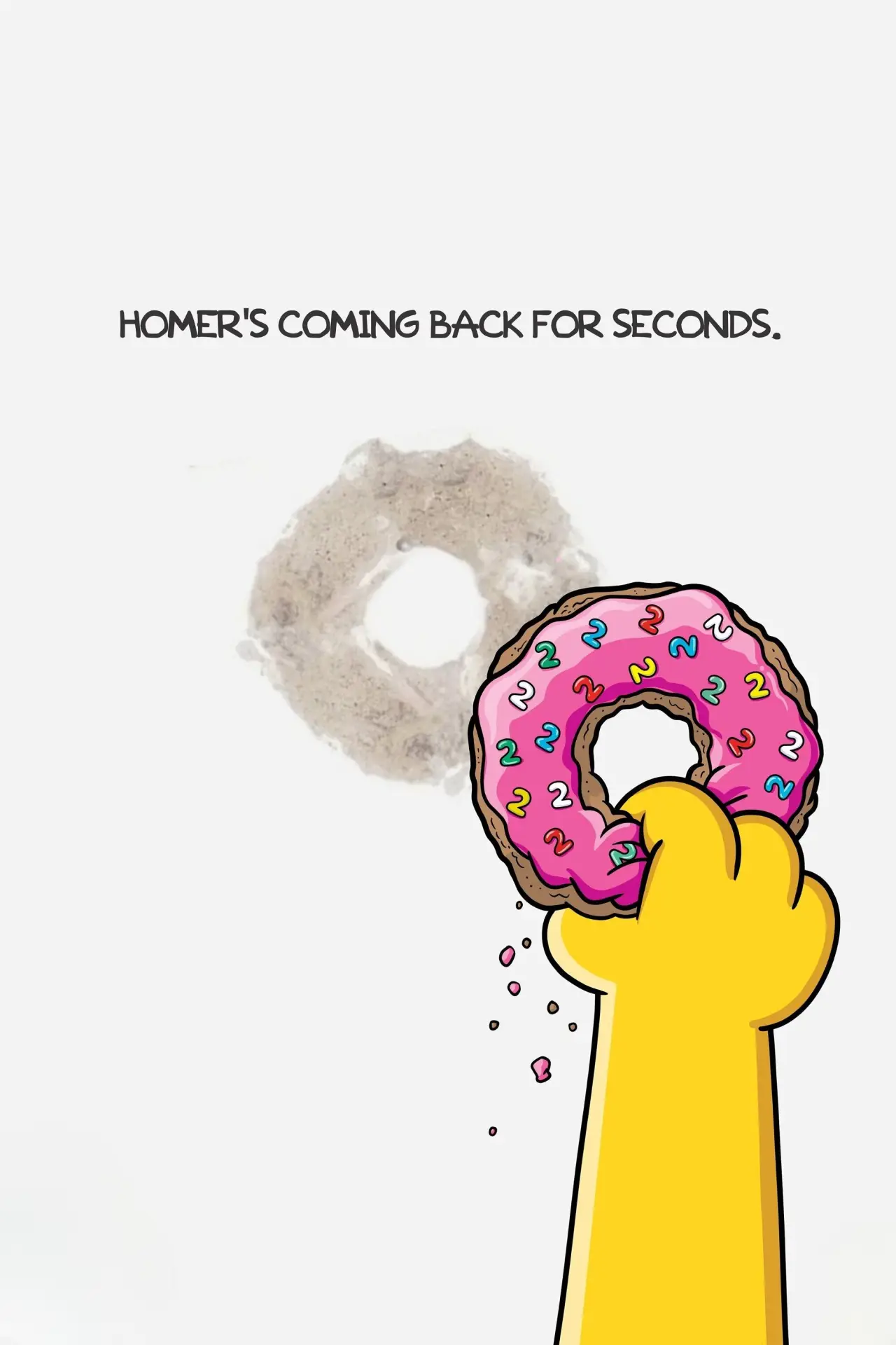 Plakat filmowy "Simpsonowie : Film 2"