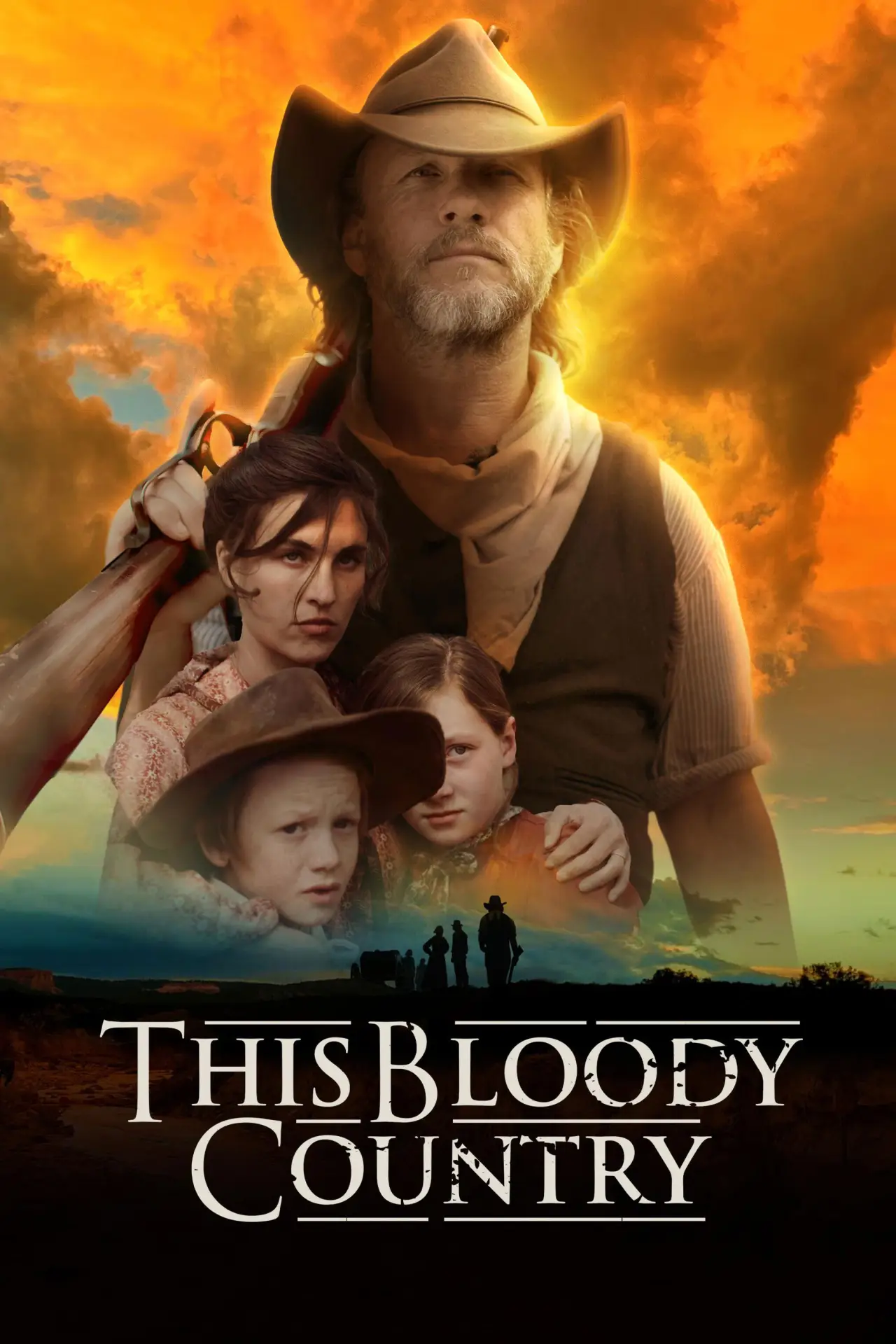 Plakat filmowy "This Bloody Country"