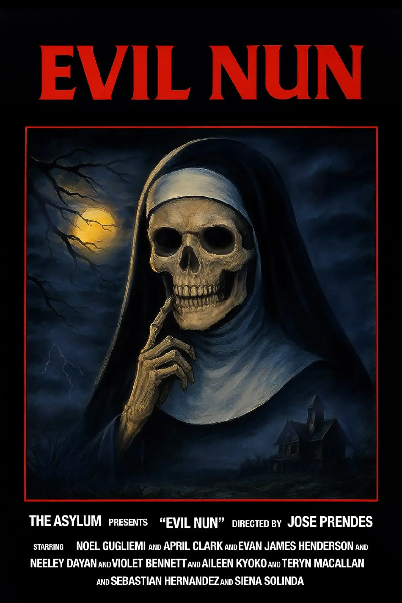 Plakat filmowy "Evil Nun"