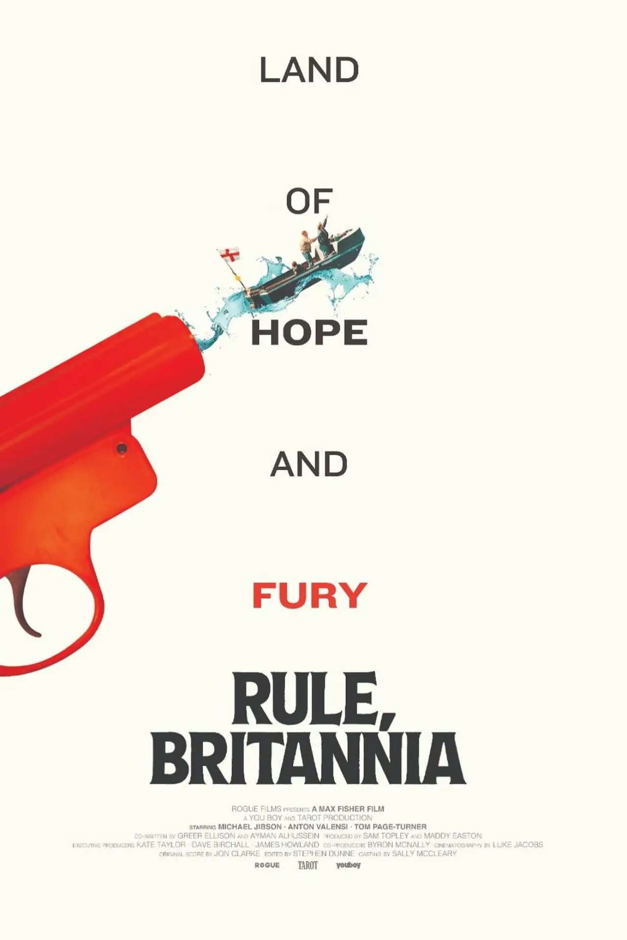Plakat filmowy "Rule, Britannia"