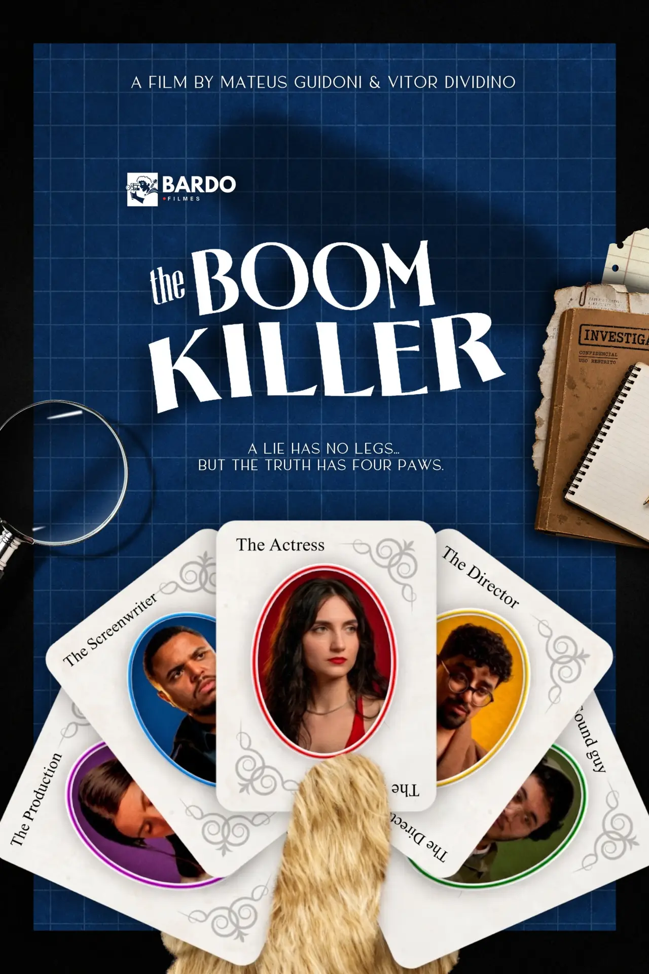 Plakat filmowy "O Assassino do Boom"