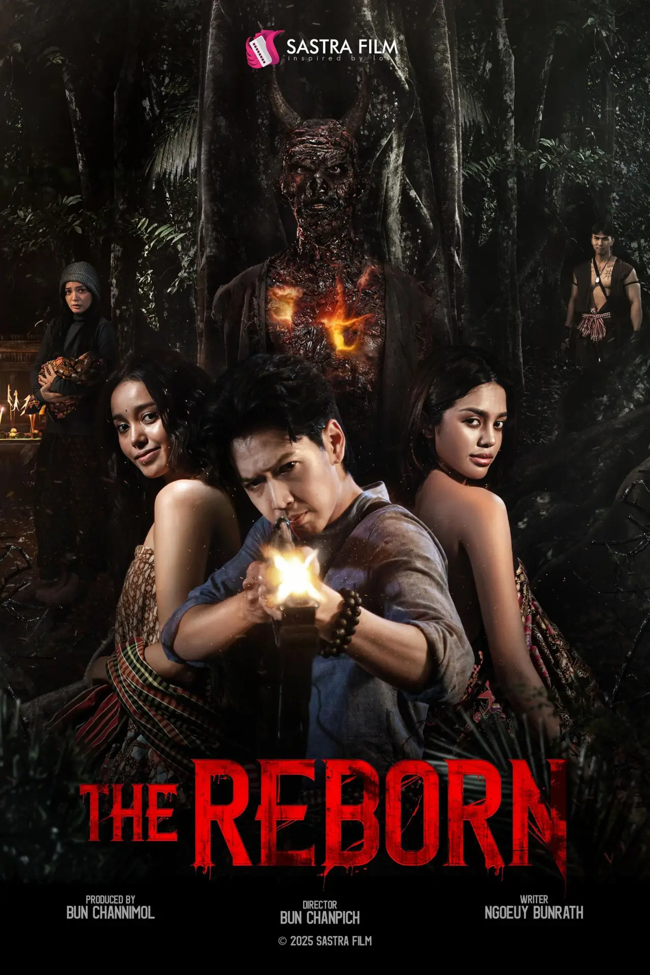 Plakat filmowy "The Reborn"