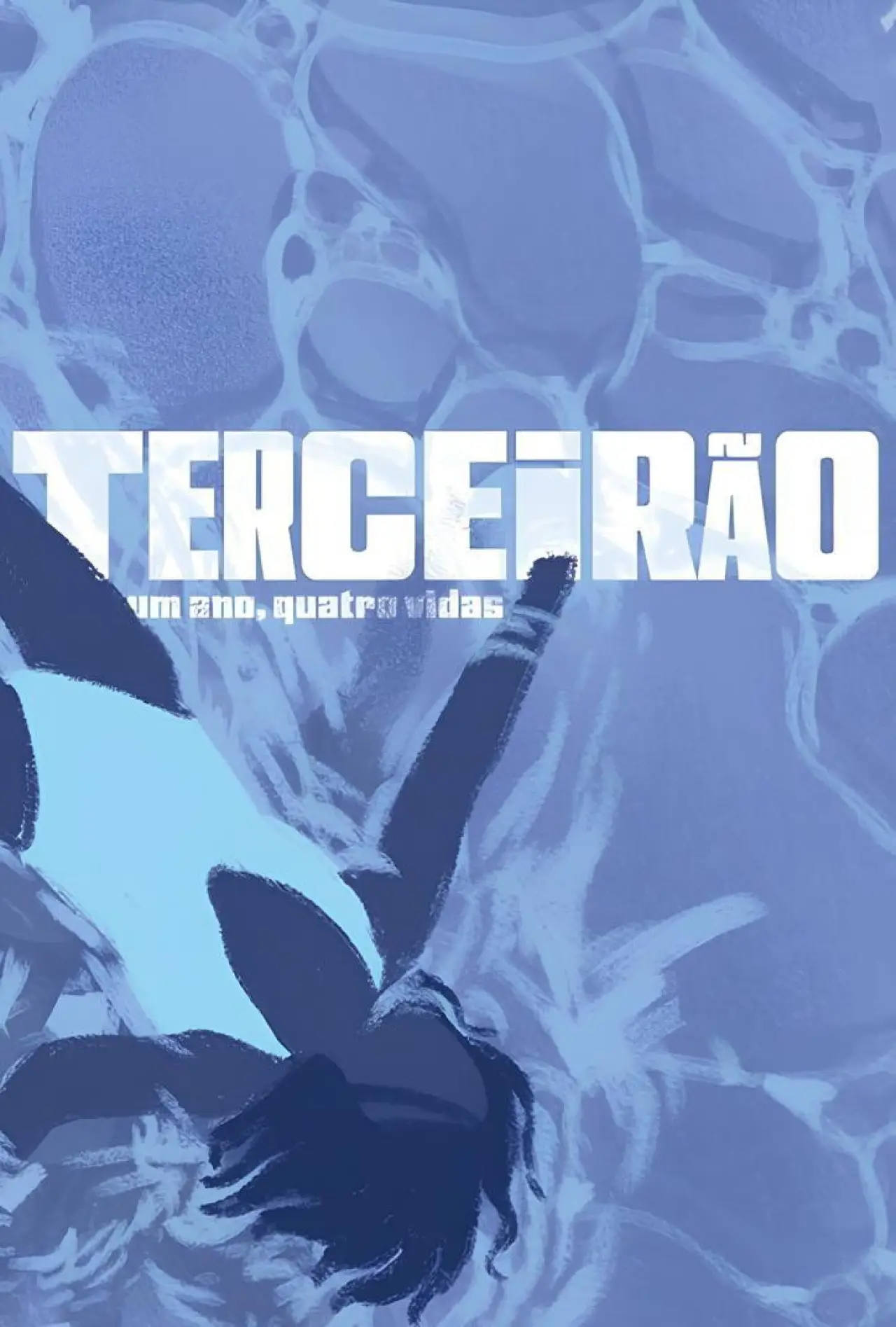 Plakat filmowy "Terceirão - Um Ano, Quatro Vidas"