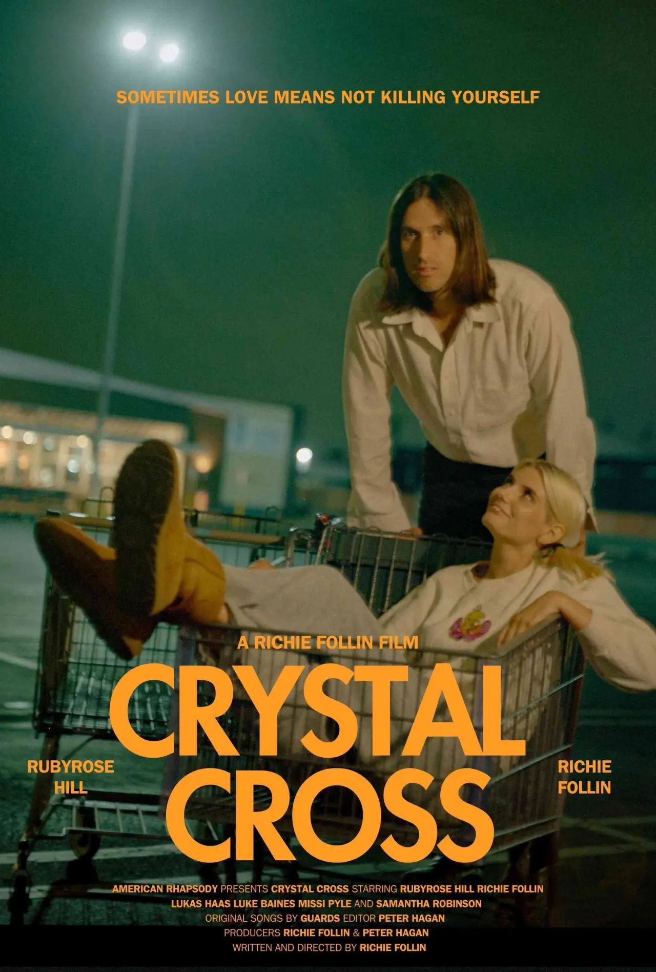 Plakat filmowy "Crystal Cross"