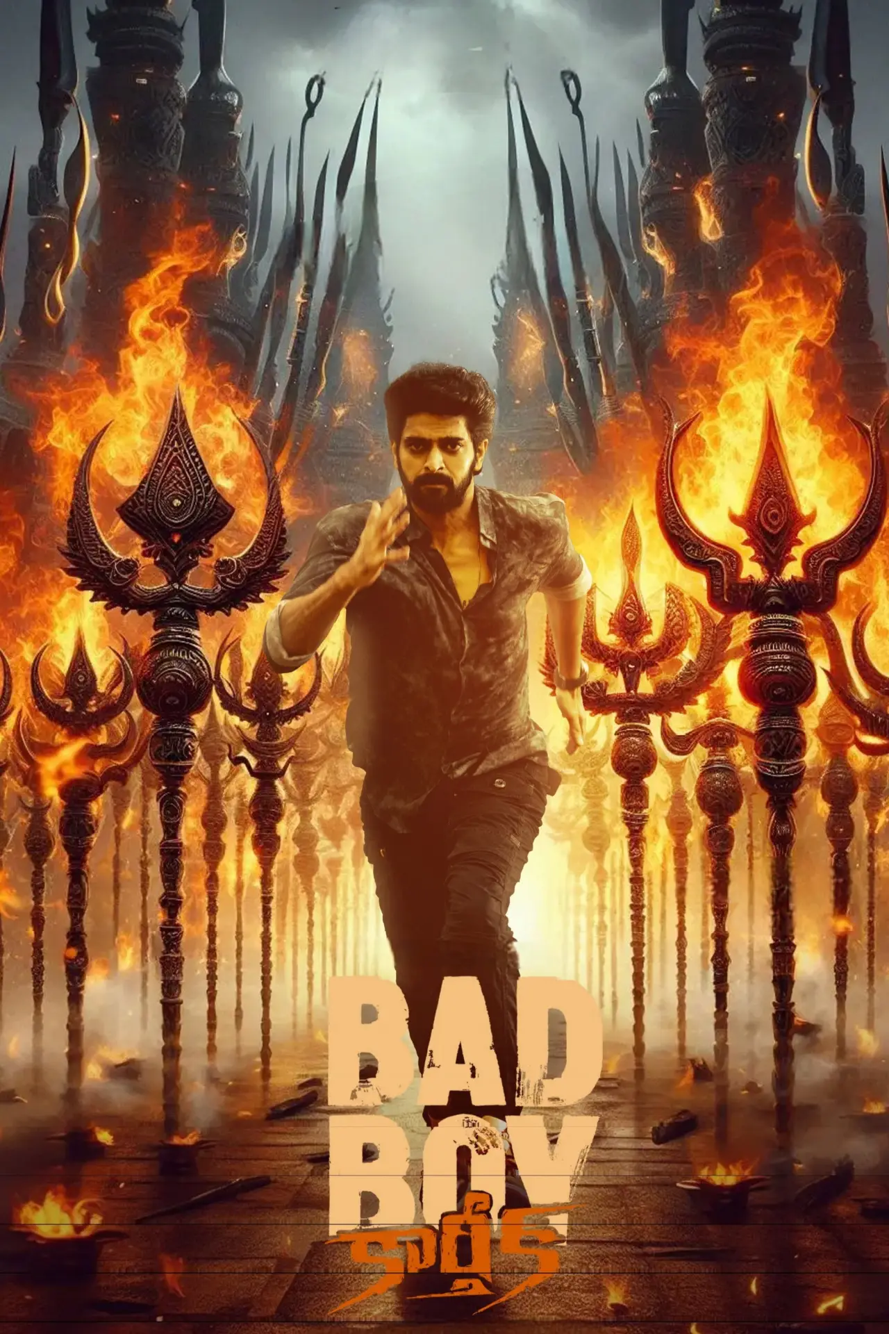 Plakat filmowy "బాడ్ బాయ్ కార్తిక్"