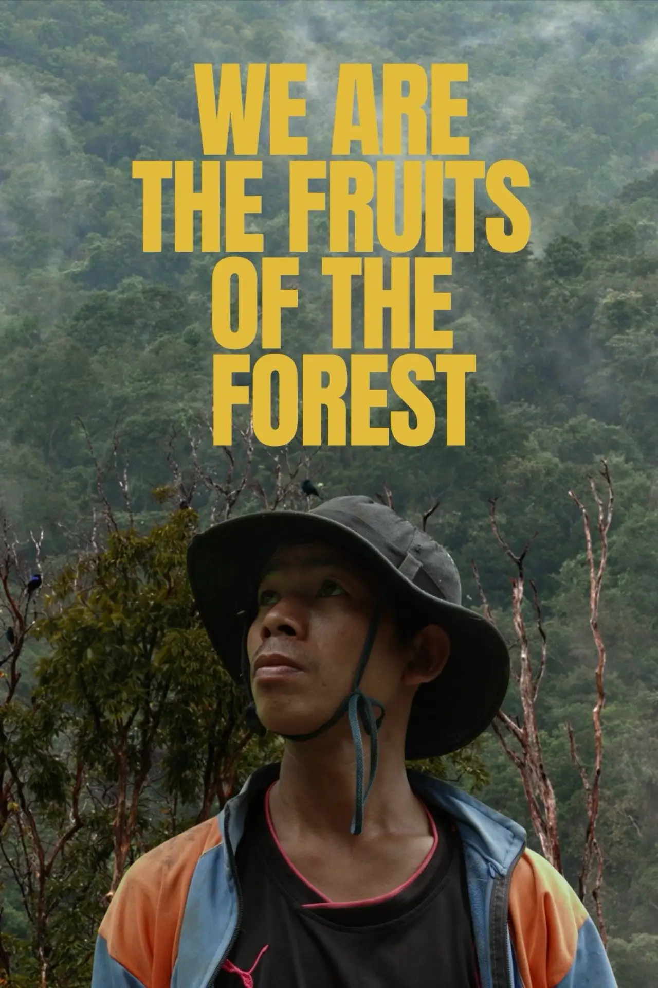 Plakat filmowy "Nous Sommes les Fruits de la Forêt"