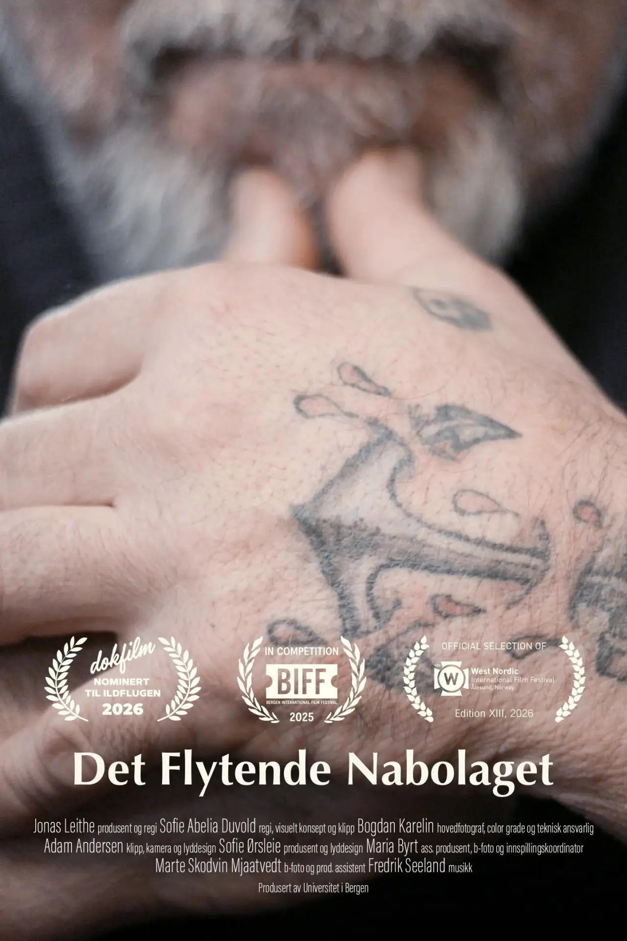 Plakat filmowy "Det Flytende Nabolaget"