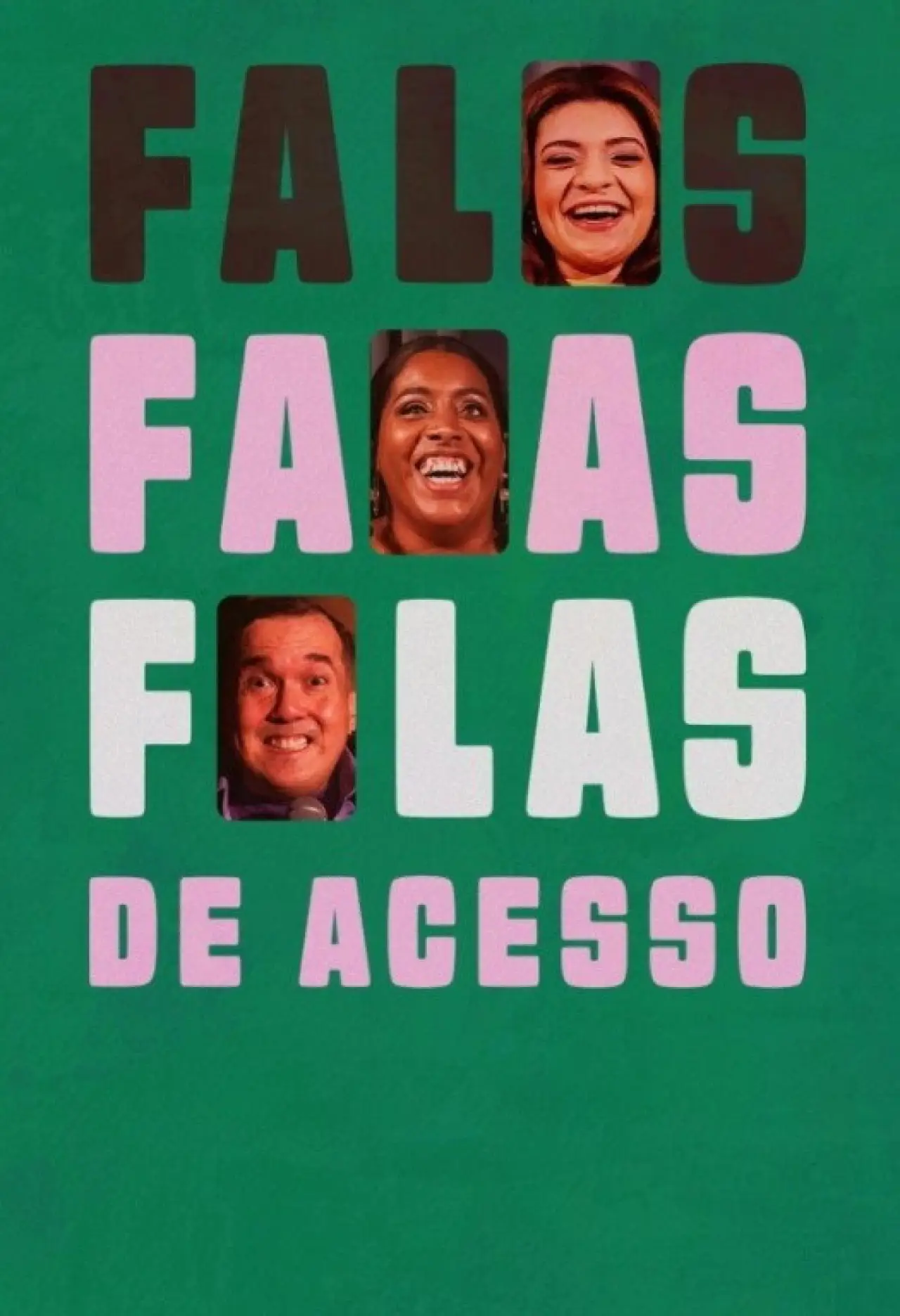 Plakat filmowy "Falas de Acesso"