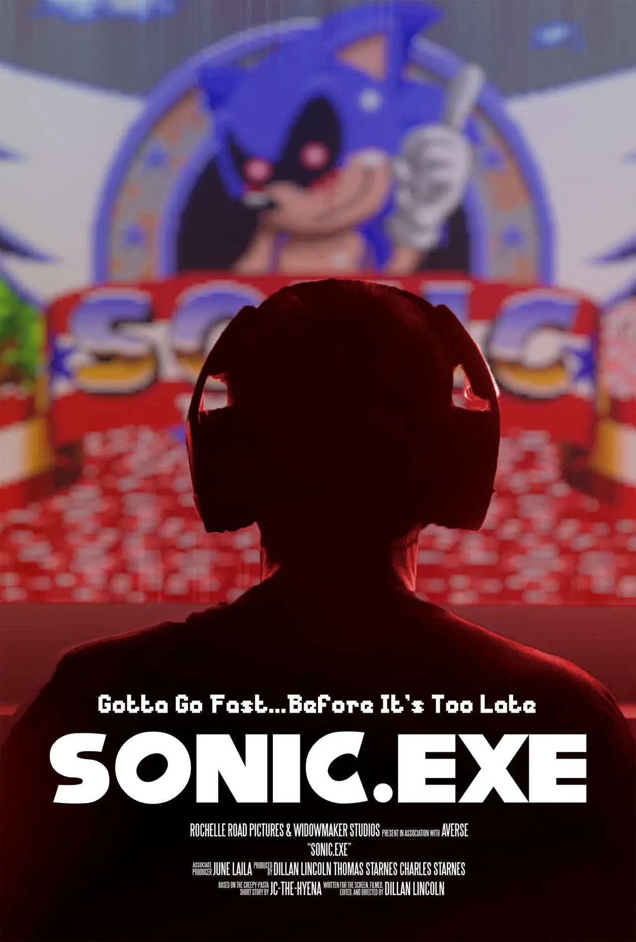 Plakat filmowy "Sonic.exe"
