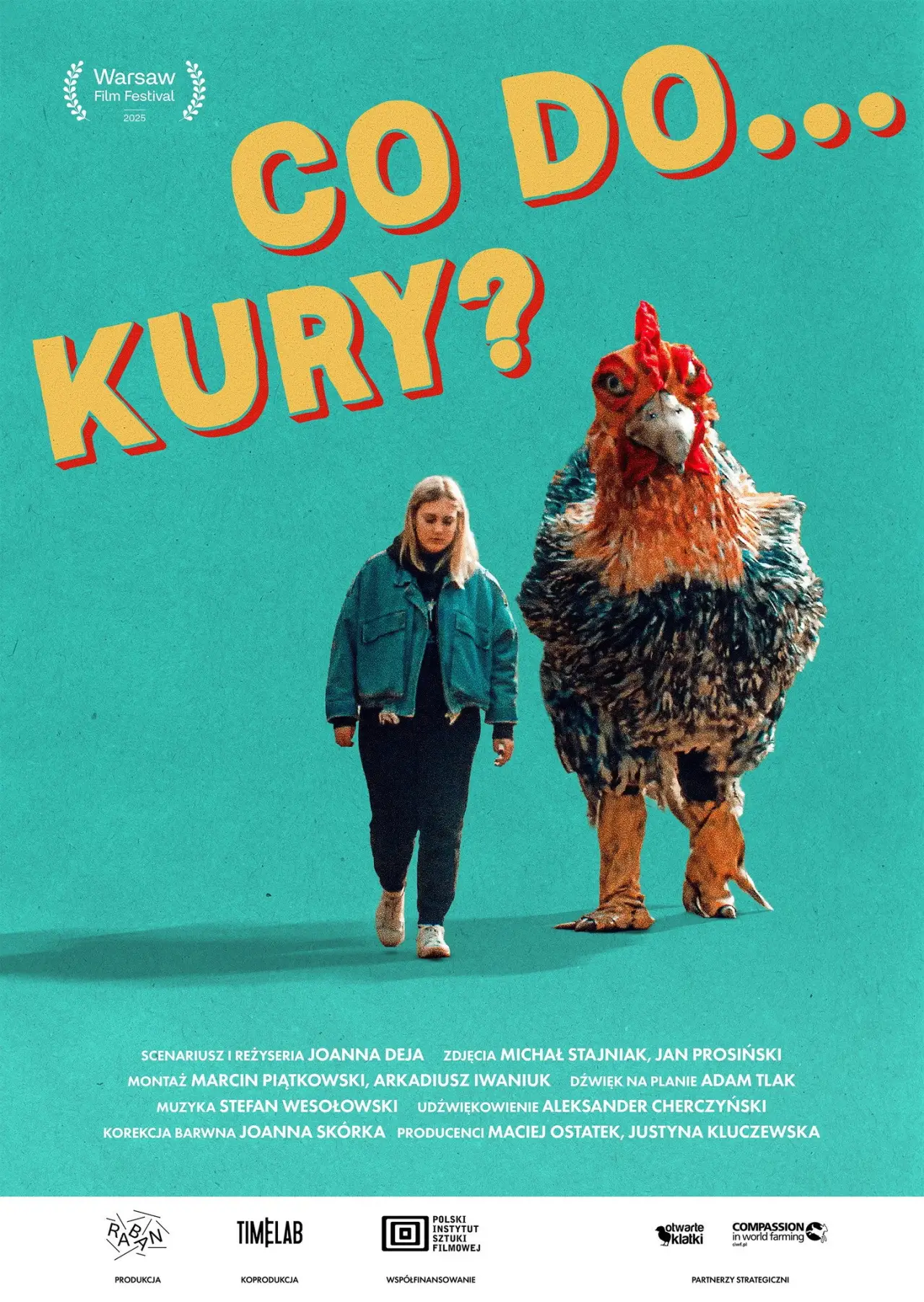 Plakat filmowy "Co do... kury?"