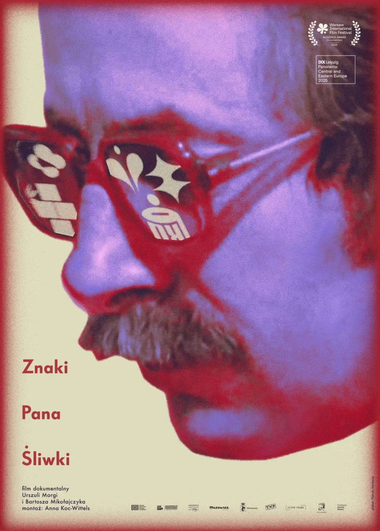 Plakat filmowy "Znaki Pana Śliwki"