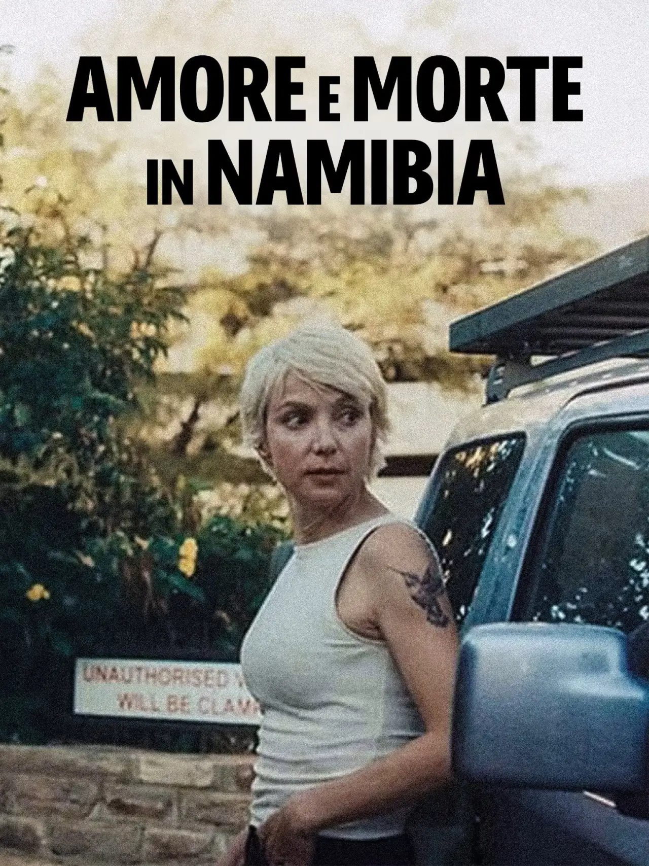 Plakat filmowy "Wo die Stille tötet - Mord in der Wüste"