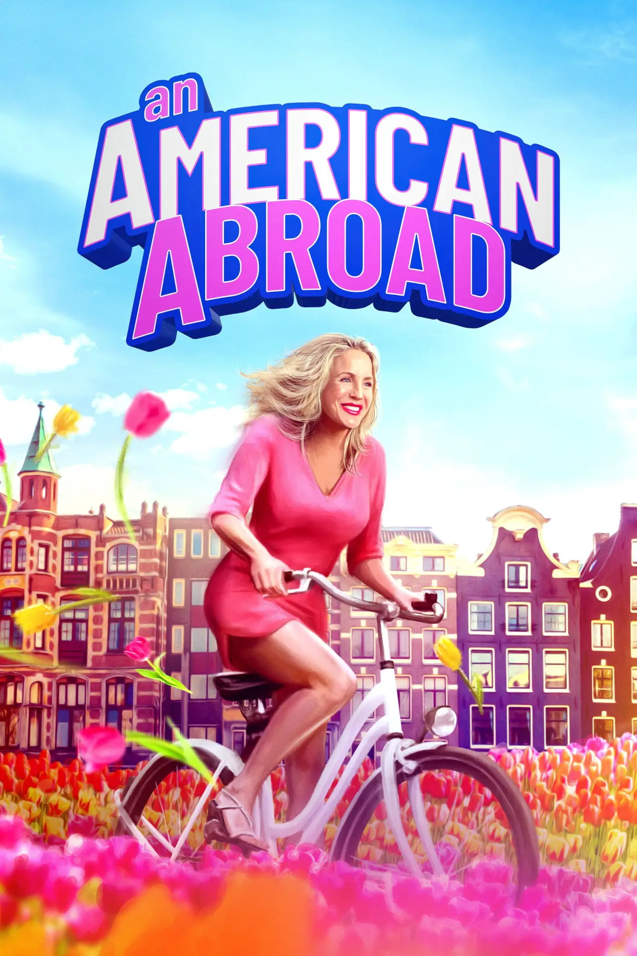 Plakat filmowy "An American Abroad"