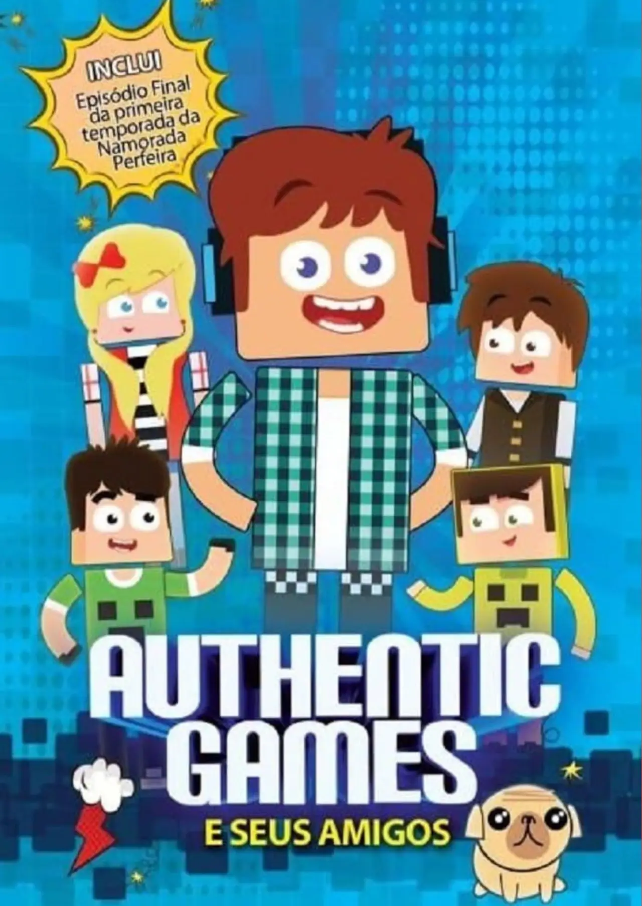 Plakat filmowy "Authentic Games e Seus amigos"