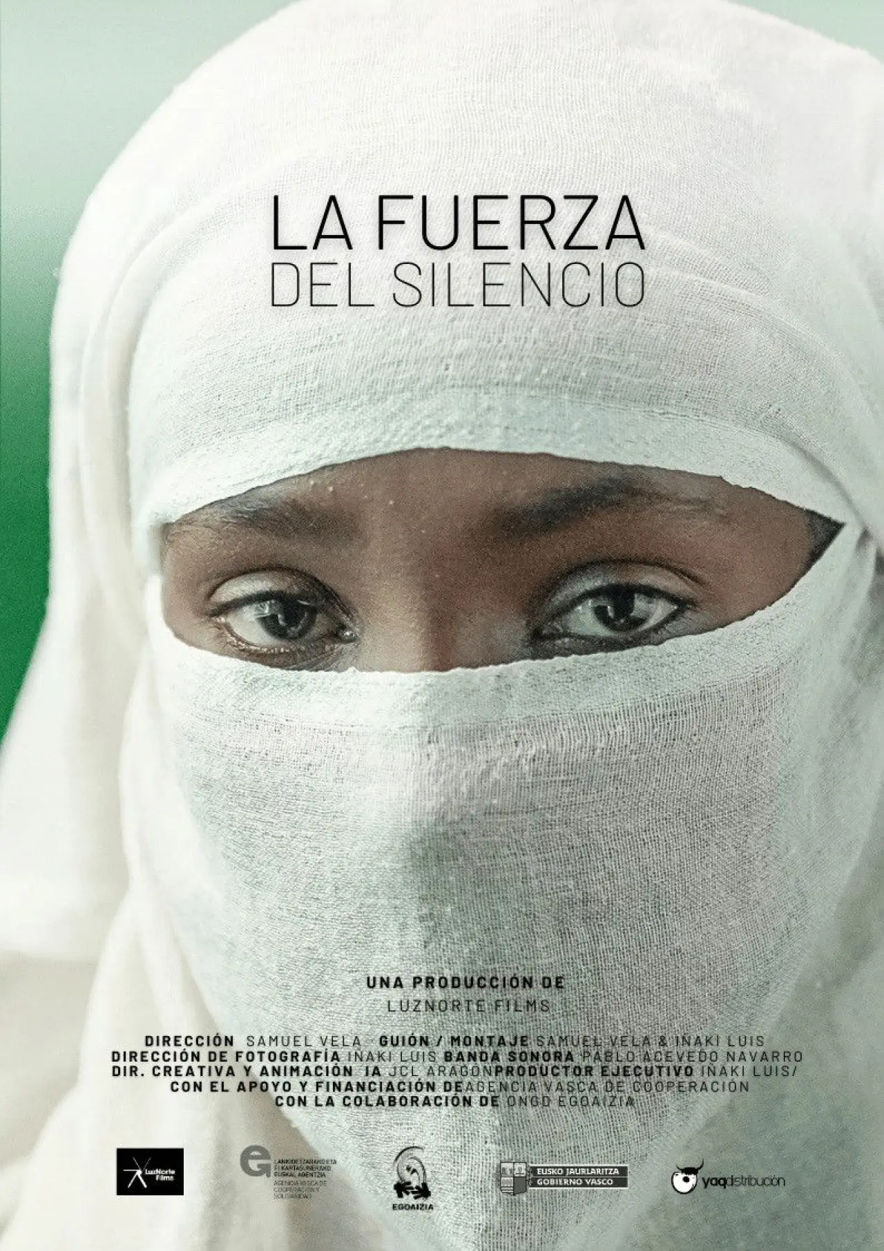 Plakat filmowy "La fuerza del silencio"