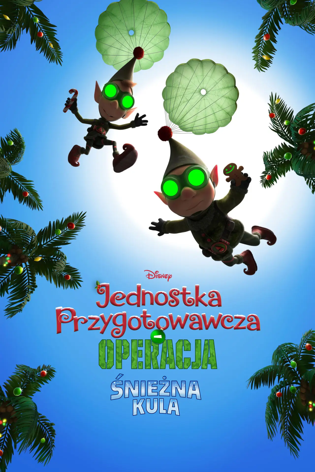 Plakat filmowy "Jednostka przygotowawcza - Operacja: Śnieżna kula"