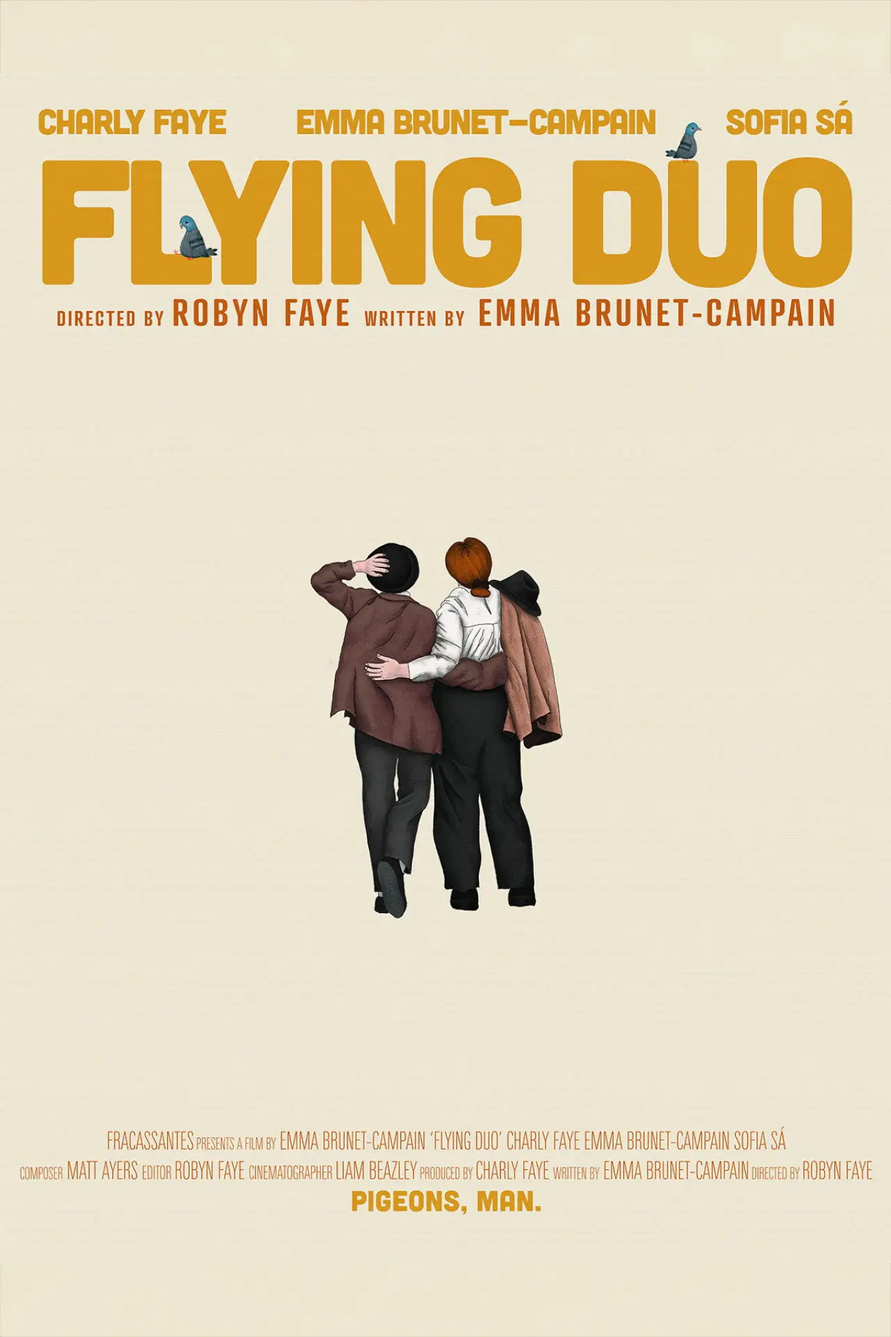 Plakat filmowy "Flying Duo"